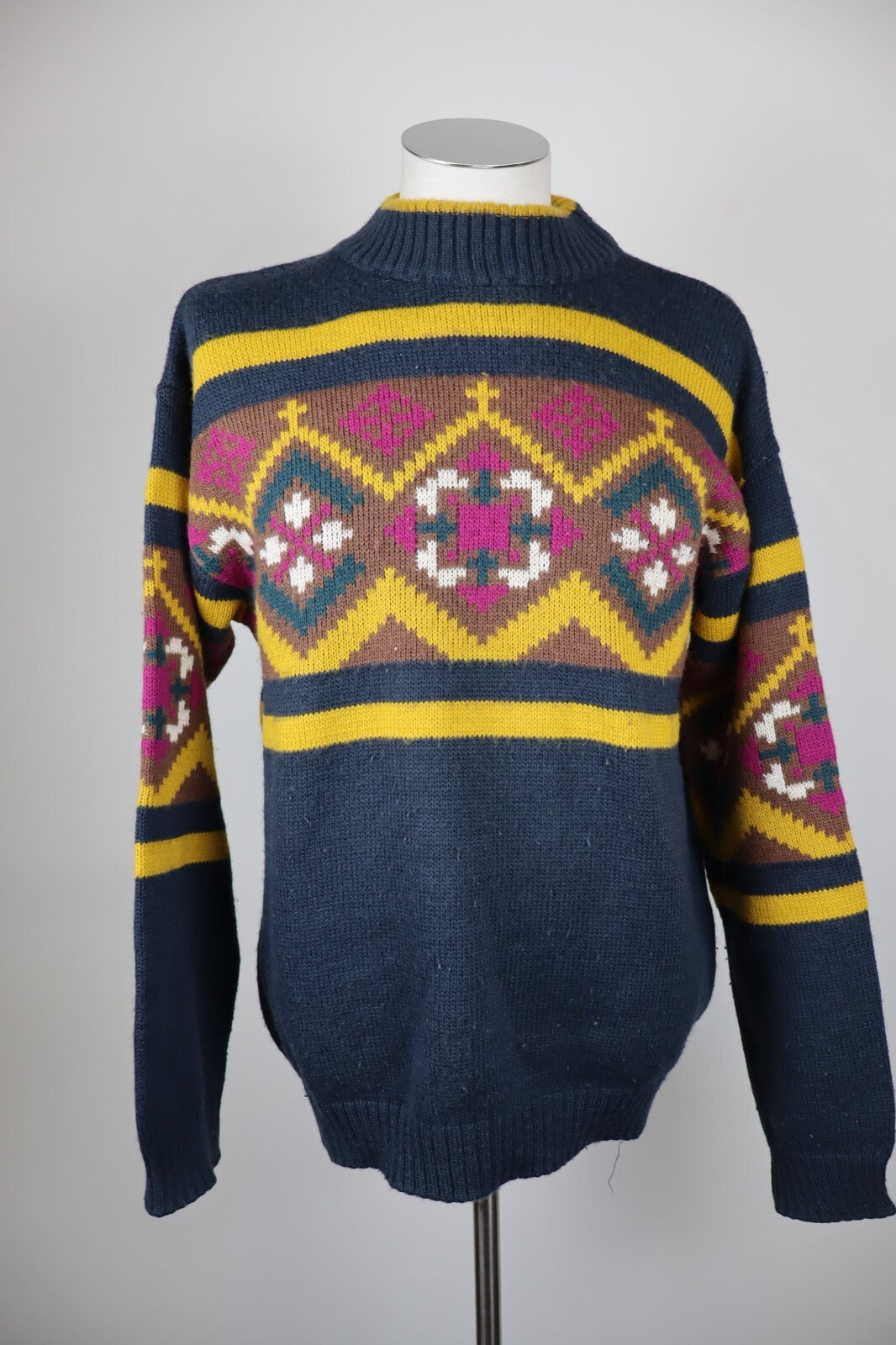 LEE MAGLIONE LANA MAGLIA WOOL UOMO TG M MAN SWEATER CASUAL VINTAGE