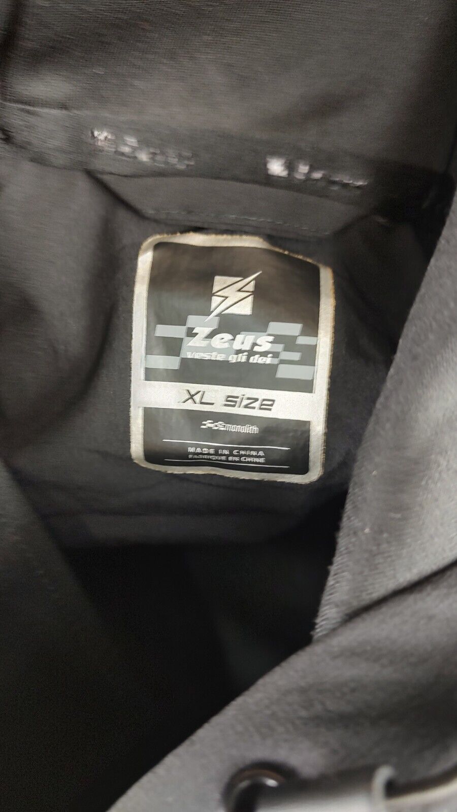 ZEUS SALERNITANA GIACCA SPORT CALCIO  UOMO Tg XL MAN VINTAGE JACKET