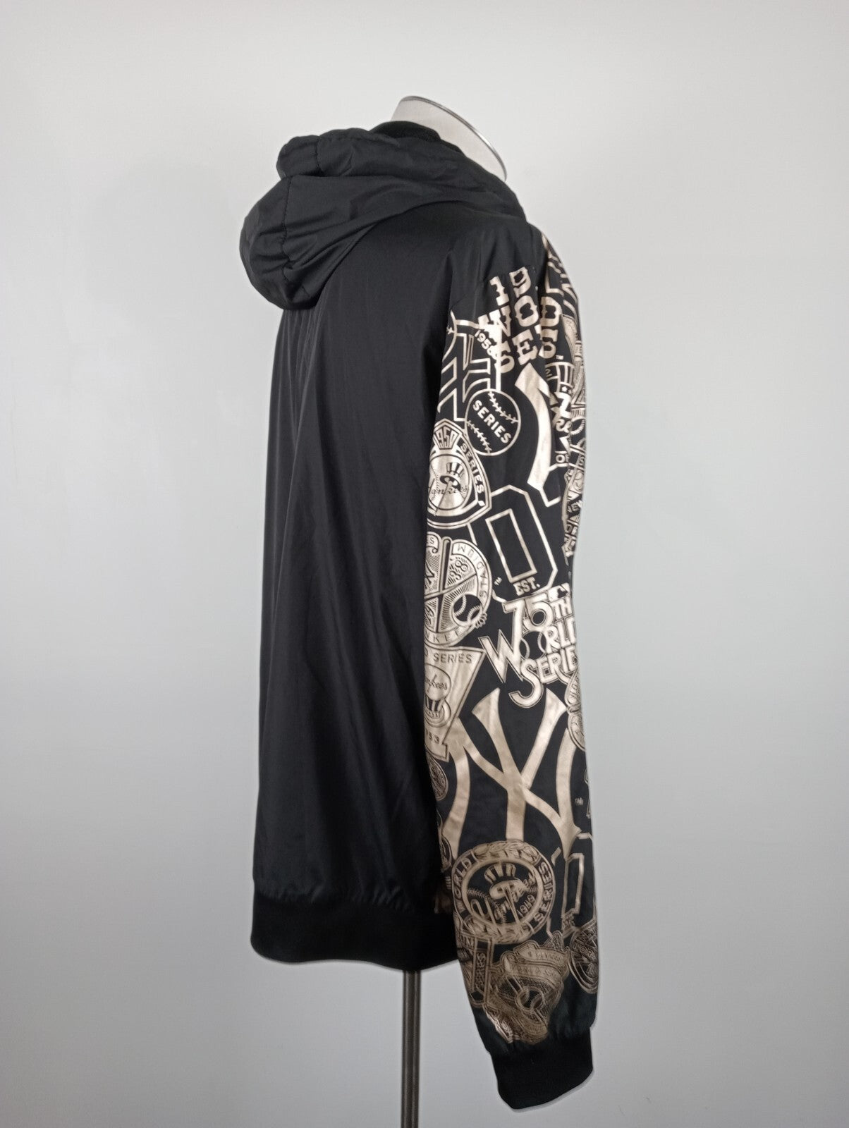 MAJESTIC NY YANKEES  BASEBALL GIUBBINO GIACCA SPORT UOMO Tg L MAN VINTAGE JACKET