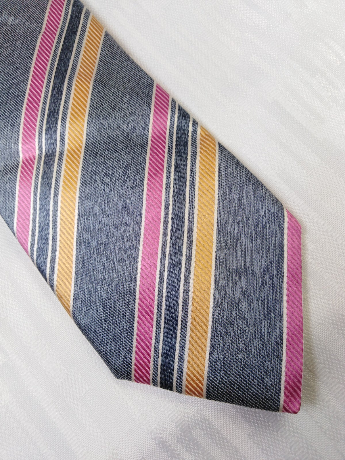 TINO COSMA 100% SETA SILK TIE CRAVATTA NECKTIE ITALY VINTAGE