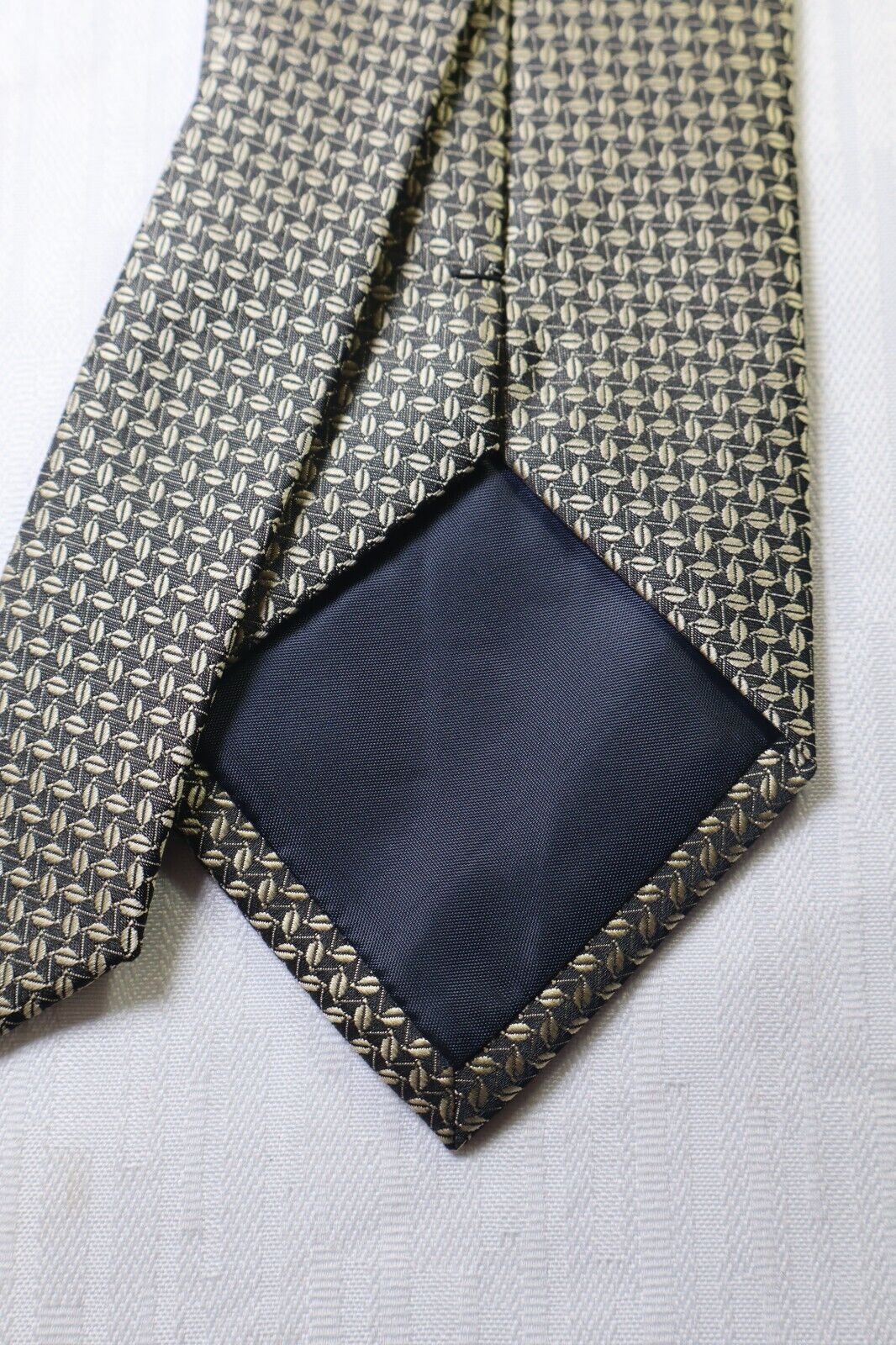 ENRICO COVERI VIALE MORIN 100%  SILK TIE SETA CRAVATTA NECKTIE MADE IN ITALY