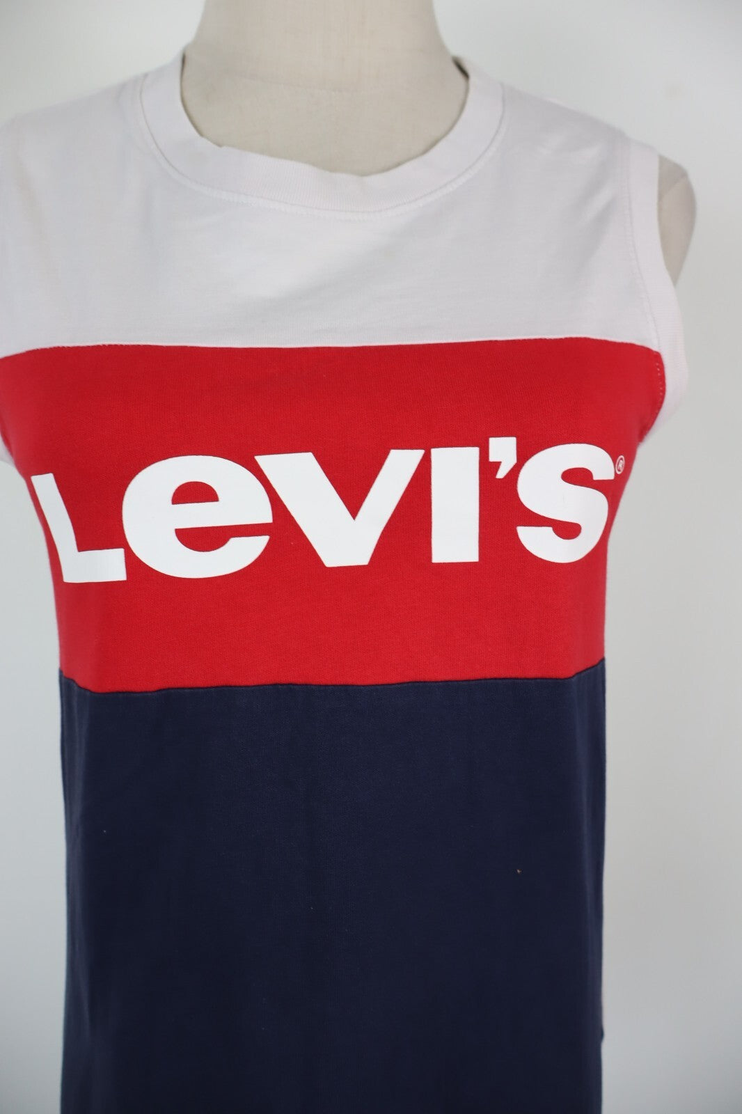 LEVI'S MAGLIA DONNA TG. XS  WOMAN CASUAL VINTAGE T-SHIRT TOP COTONE