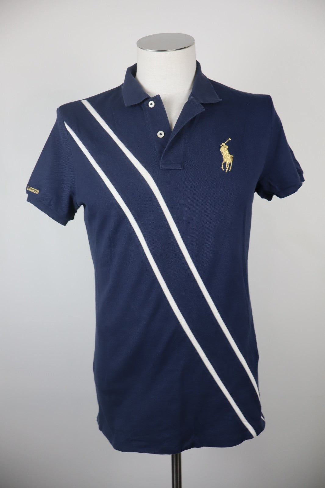 RALPH LAUREN POLO MAGLIA UOMO COTONE XL MAN T- SHIRT CASUAL VINTAGE BIG LOGO