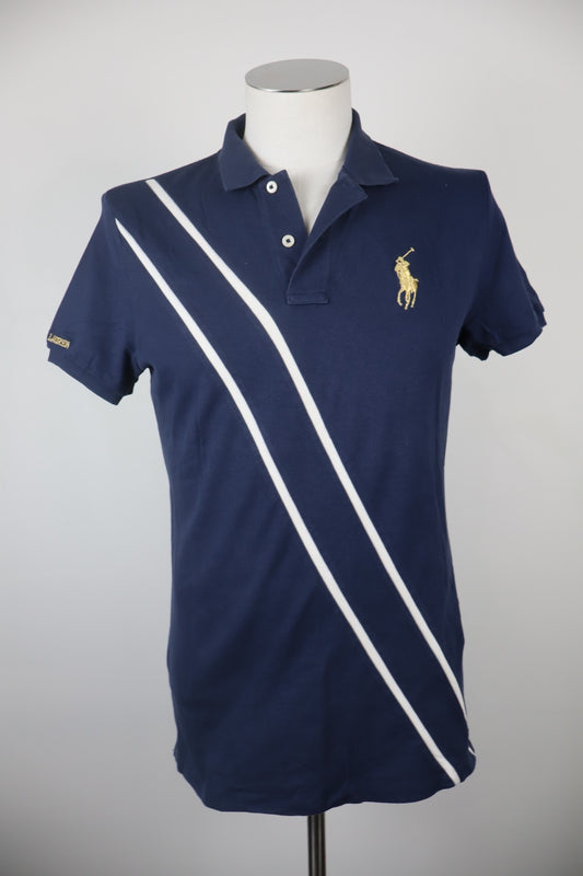 RALPH LAUREN POLO MAGLIA UOMO COTONE XL MAN T- SHIRT CASUAL VINTAGE BIG LOGO