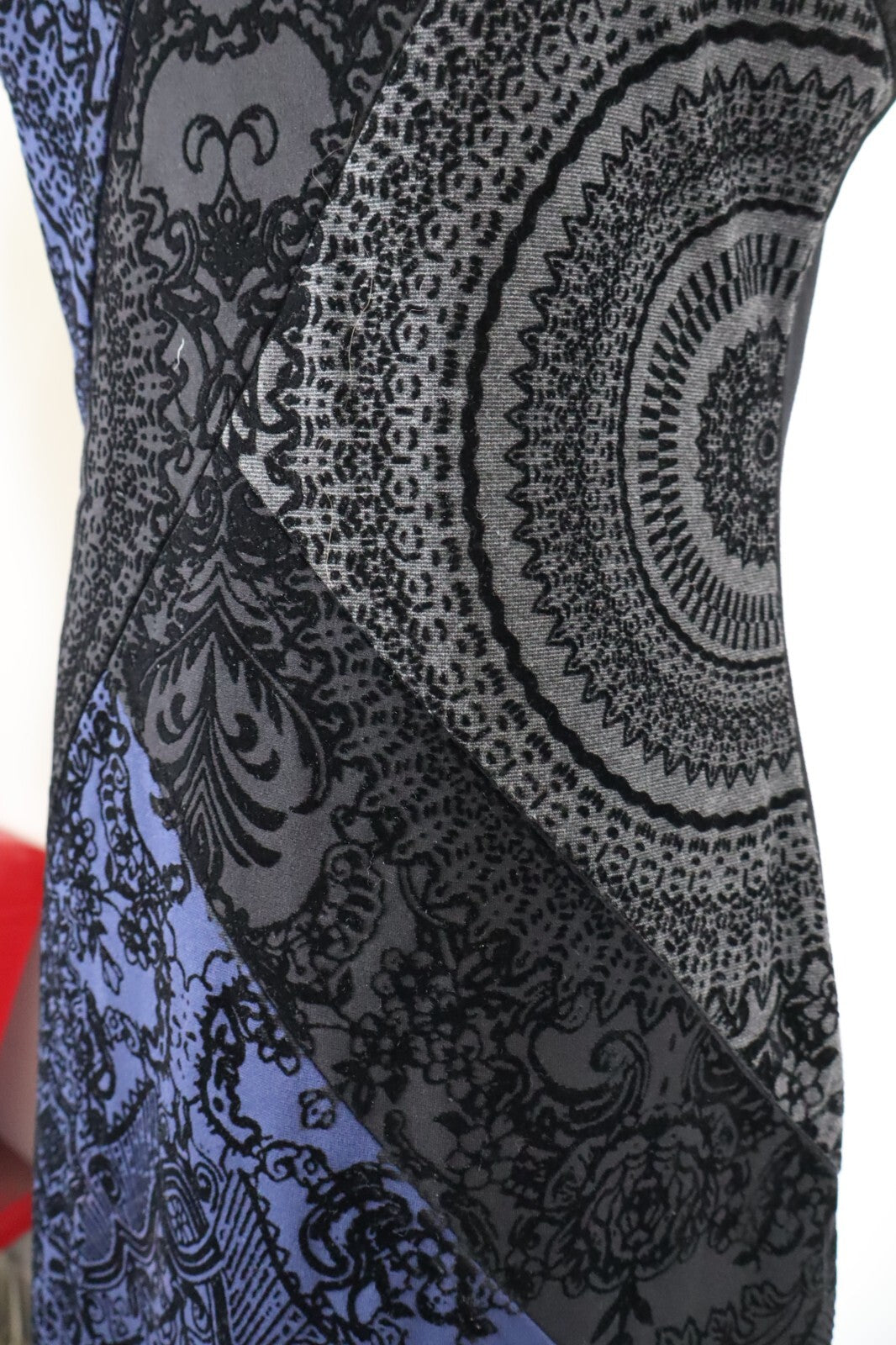 DESIGUAL VESTITO DONNA TG. XL WOMAN CASUAL VINTAGE DRESS