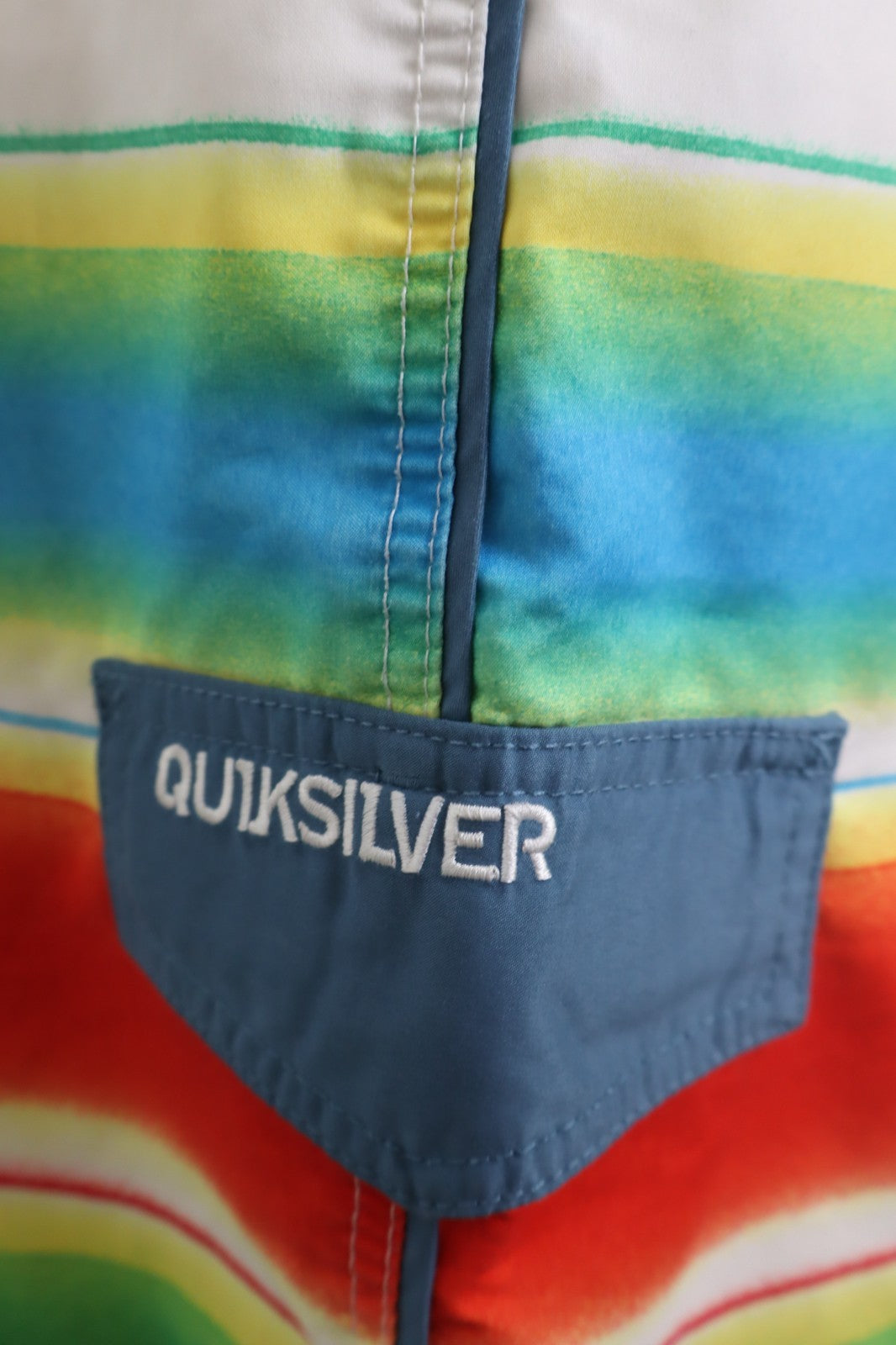 QUICKSILVER COSTUME PANTALONCINO MARE UOMO TG. 30 MEN SWIMSUIT VINTAGE CASUAL