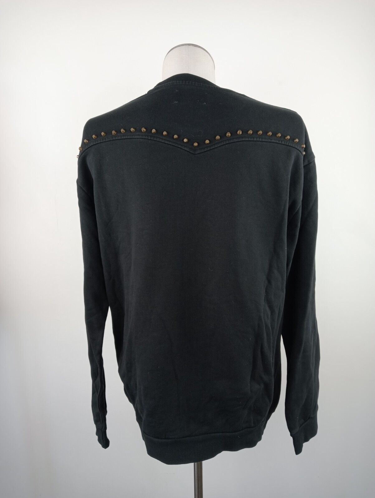 GAELLE PARIS FELPA UOMO Tg L MAN CASUAL VINTAGE SWEATSHIRT CASUAL COTONE