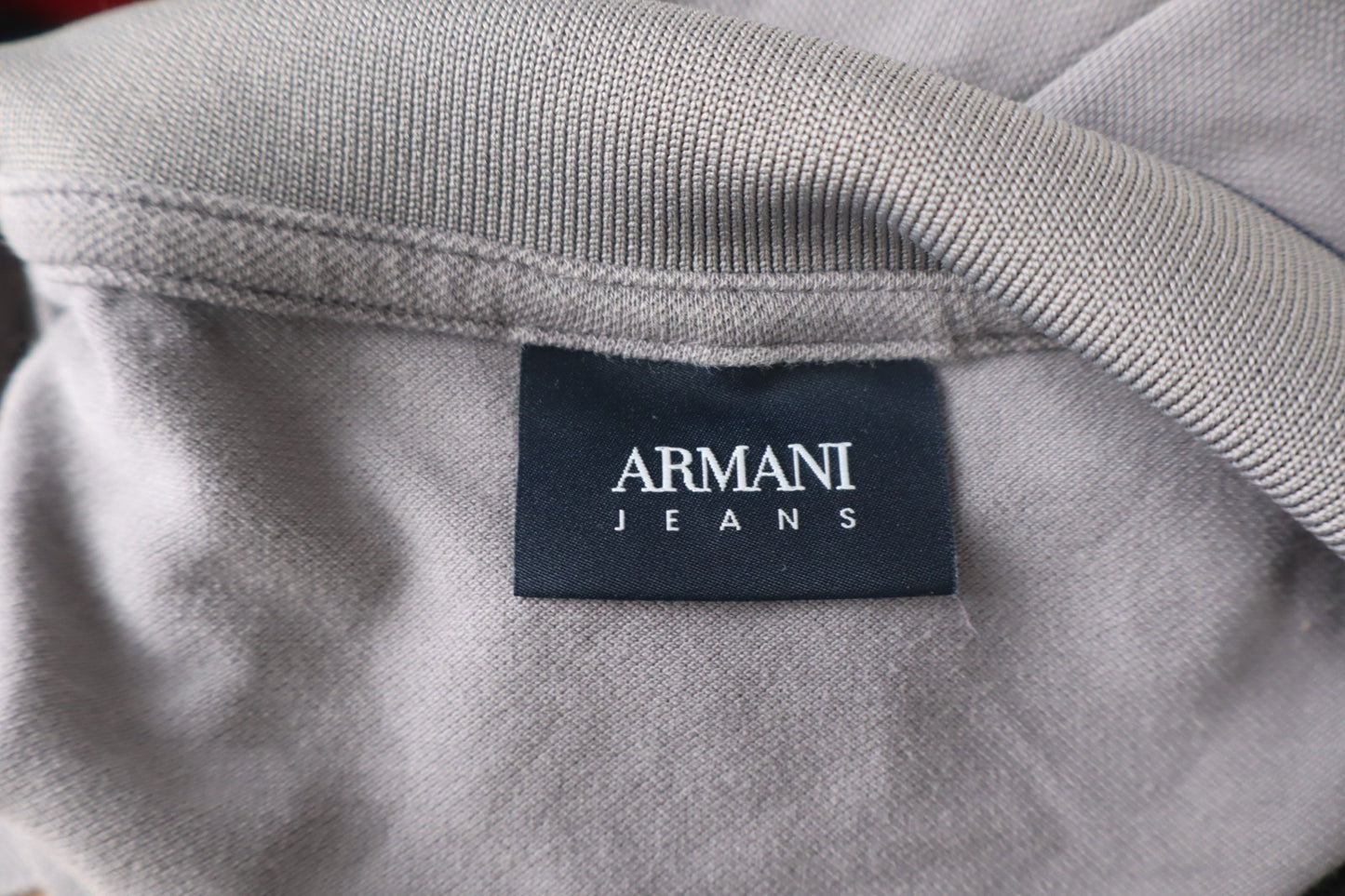 ARMANI JEANS POLO MAGLIA UOMO COTONE M MAN COTTON T- SHIRT CASUAL VINTAGE LOGO