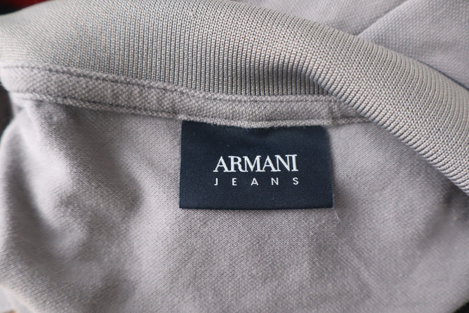 ARMANI JEANS POLO MAGLIA UOMO COTONE M MAN COTTON T- SHIRT CASUAL VINTAGE LOGO
