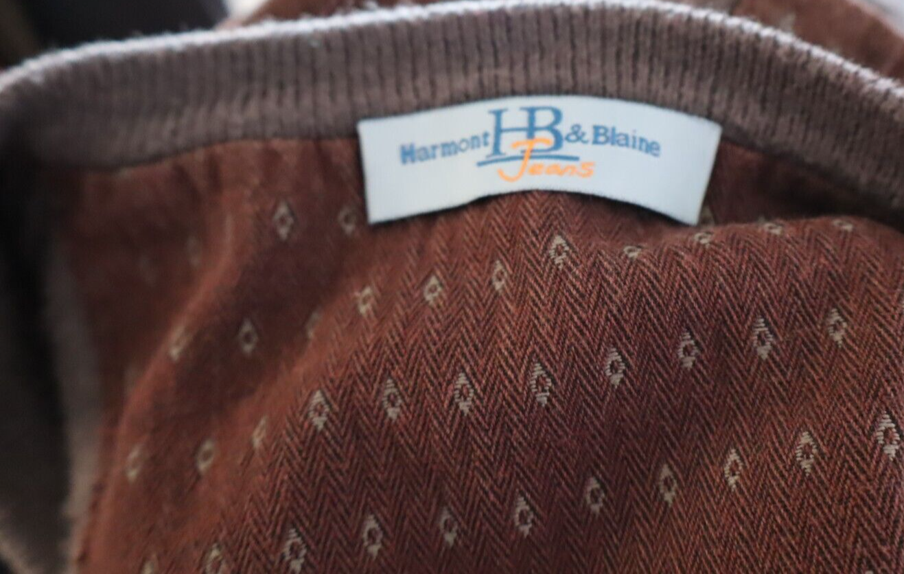 HARMONT & BLAINE MAGLIONE UOMO Tg. XL MAN SWEATER CASUAL VINTAGE WOOL LANA