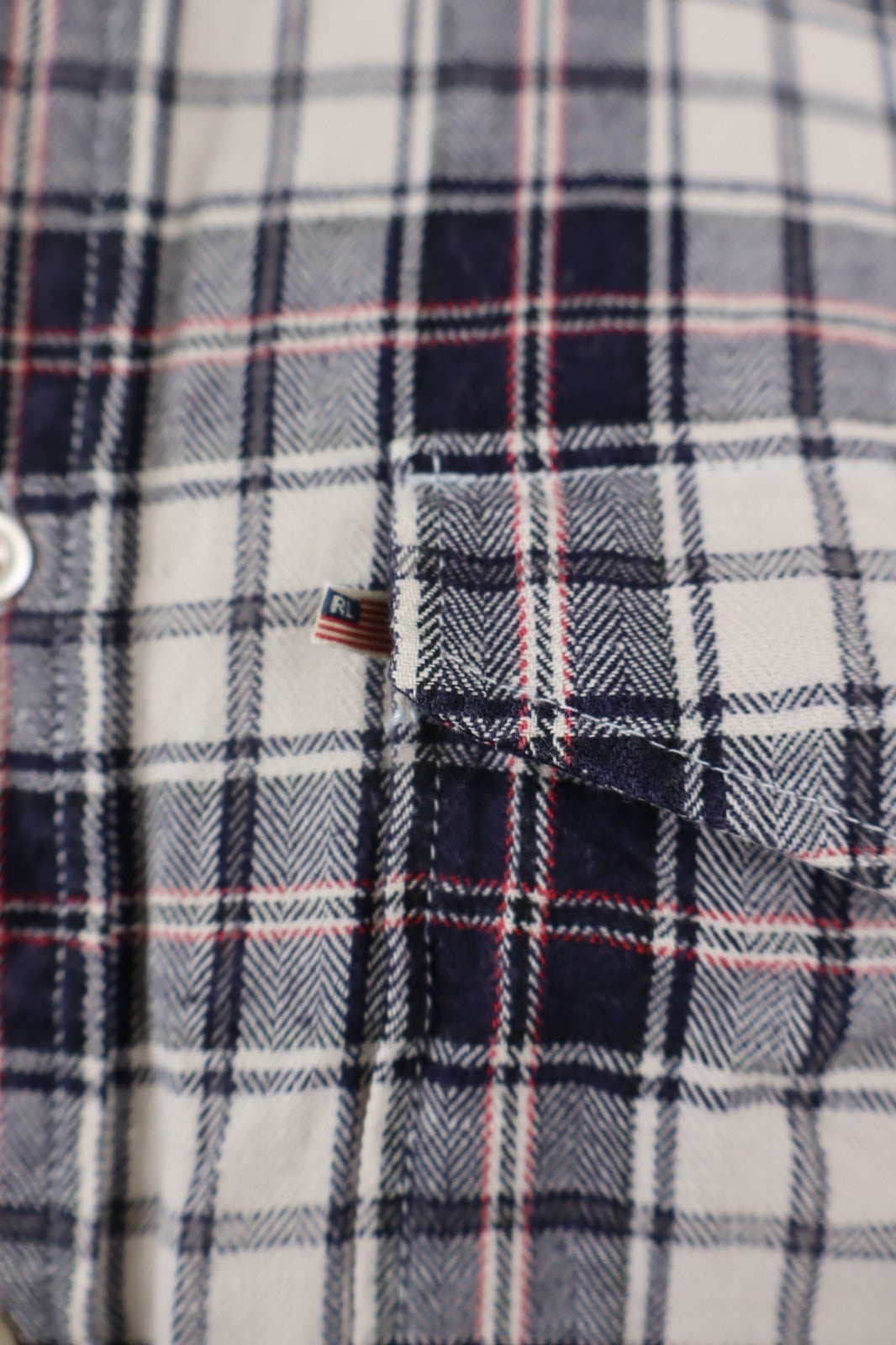 RALPH LAUREN CAMICIA UOMO COTONE TG M SLIM MAN CASUAL VINTAGE COTTON SHIRT LOGO