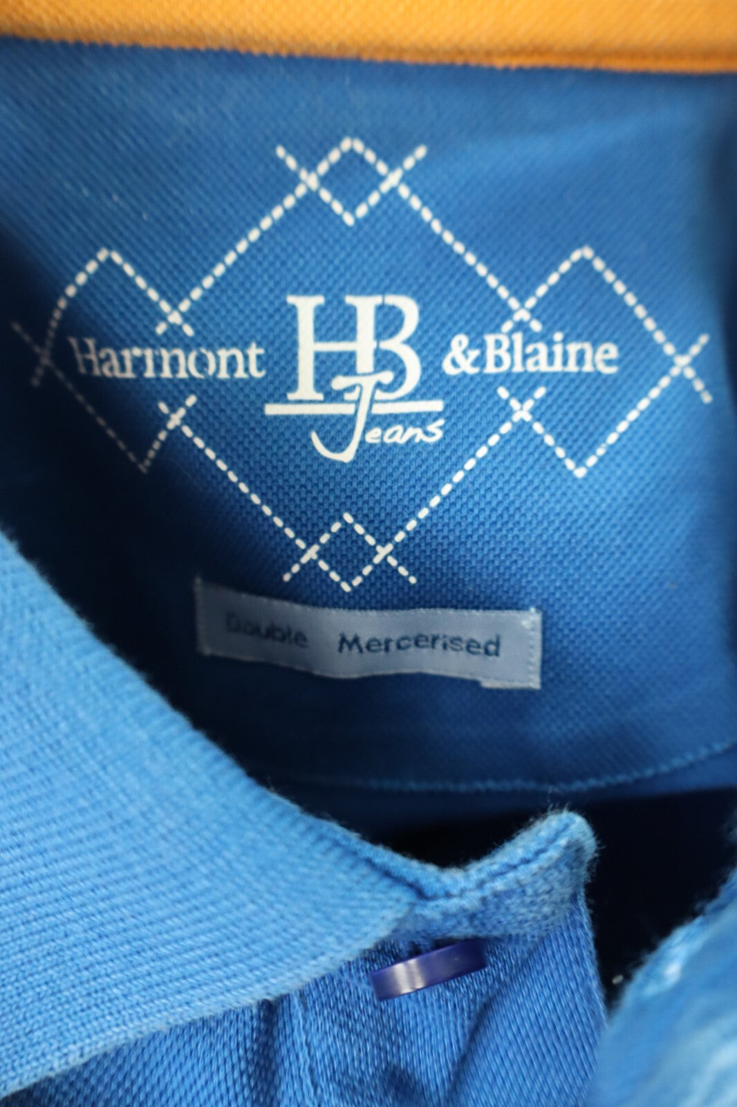 HARMONT & BLAINE POLO MAGLIA UOMO COTONE TG. XL MAN COTTON SHIRT CASUAL VINTAGE