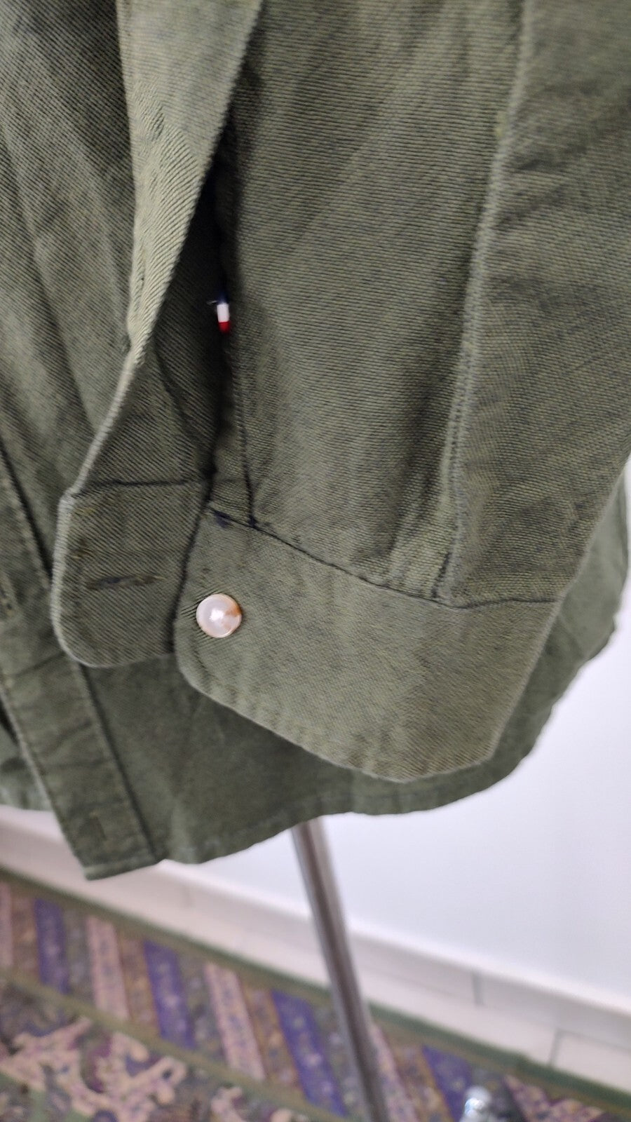 TOMMY HILFIGER JEANS CAMICIA UOMO TG. M MAN CASUAL VINTAGE SHIRT MADE ITALY