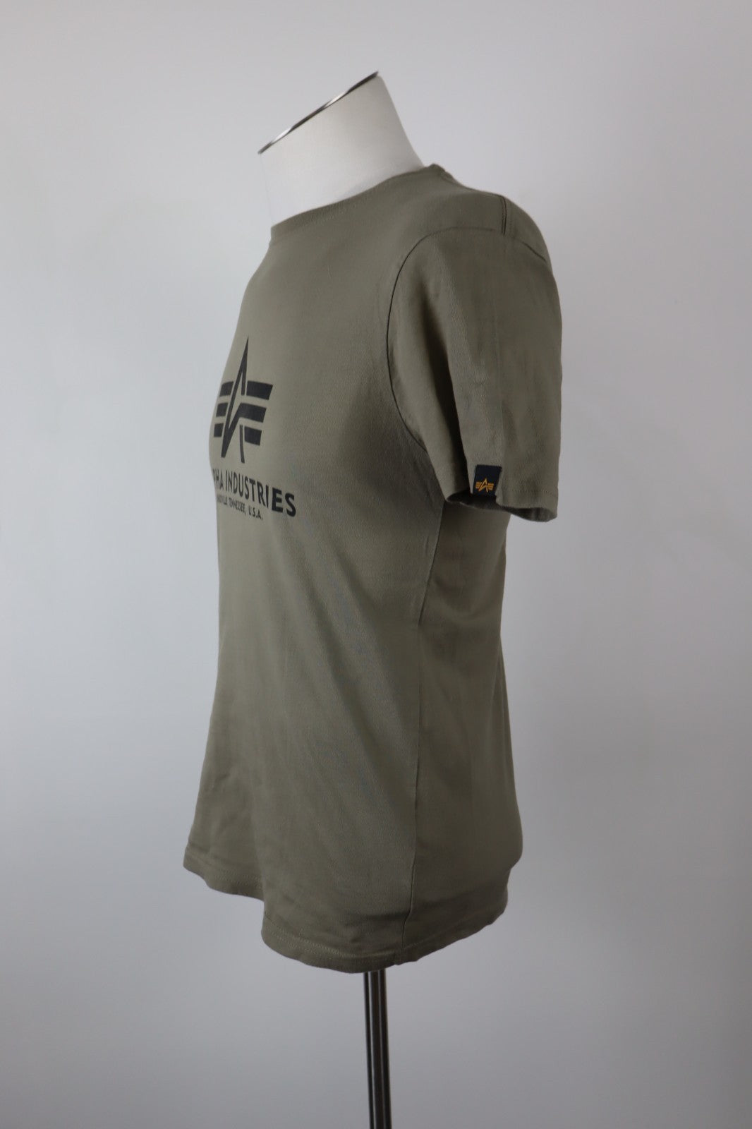 ALPHA INDUSTRIES USA MAGLIA UOMO TG. S MAN T-SHIRT CASUAL VINTAGE COTONE