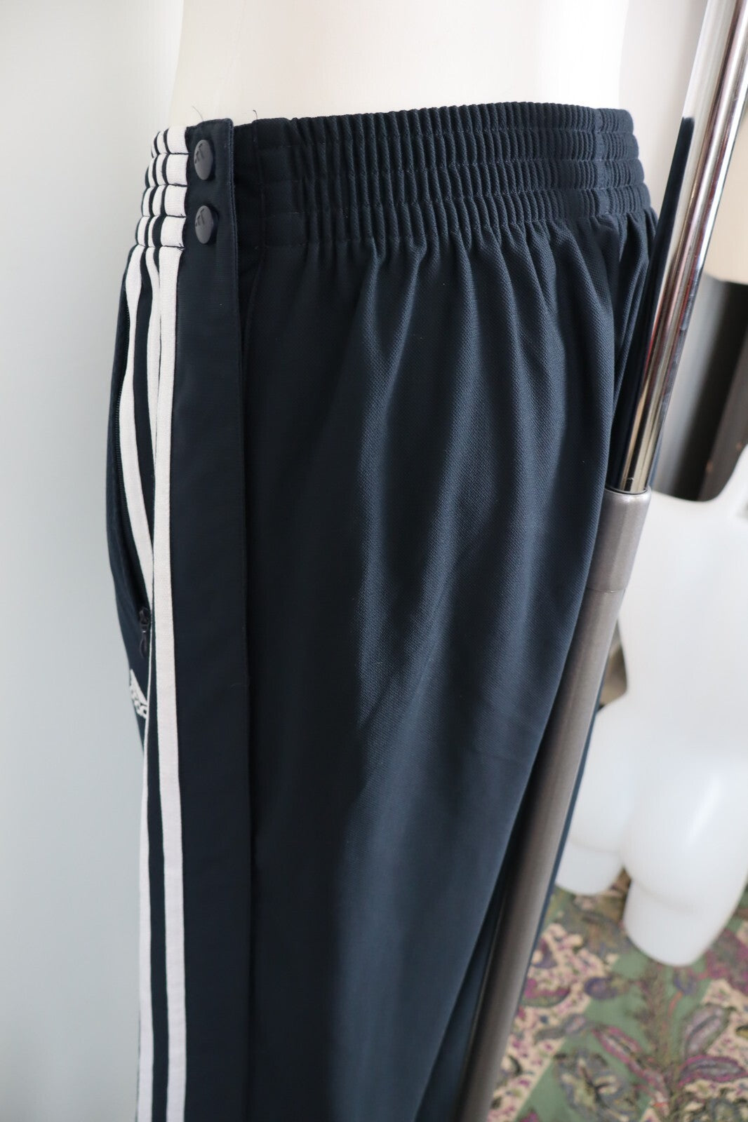 ADIDAS REAL MADRID PANTALONE CALCIO TUTA SPORT UOMO TG L MEN VINTAGE PANTS