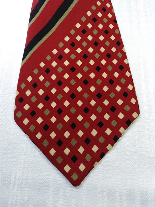TINO COSMA 100% SETA SILK  TIE CRAVATTA NECKTIE ITALY VINTAGE CLASSIC