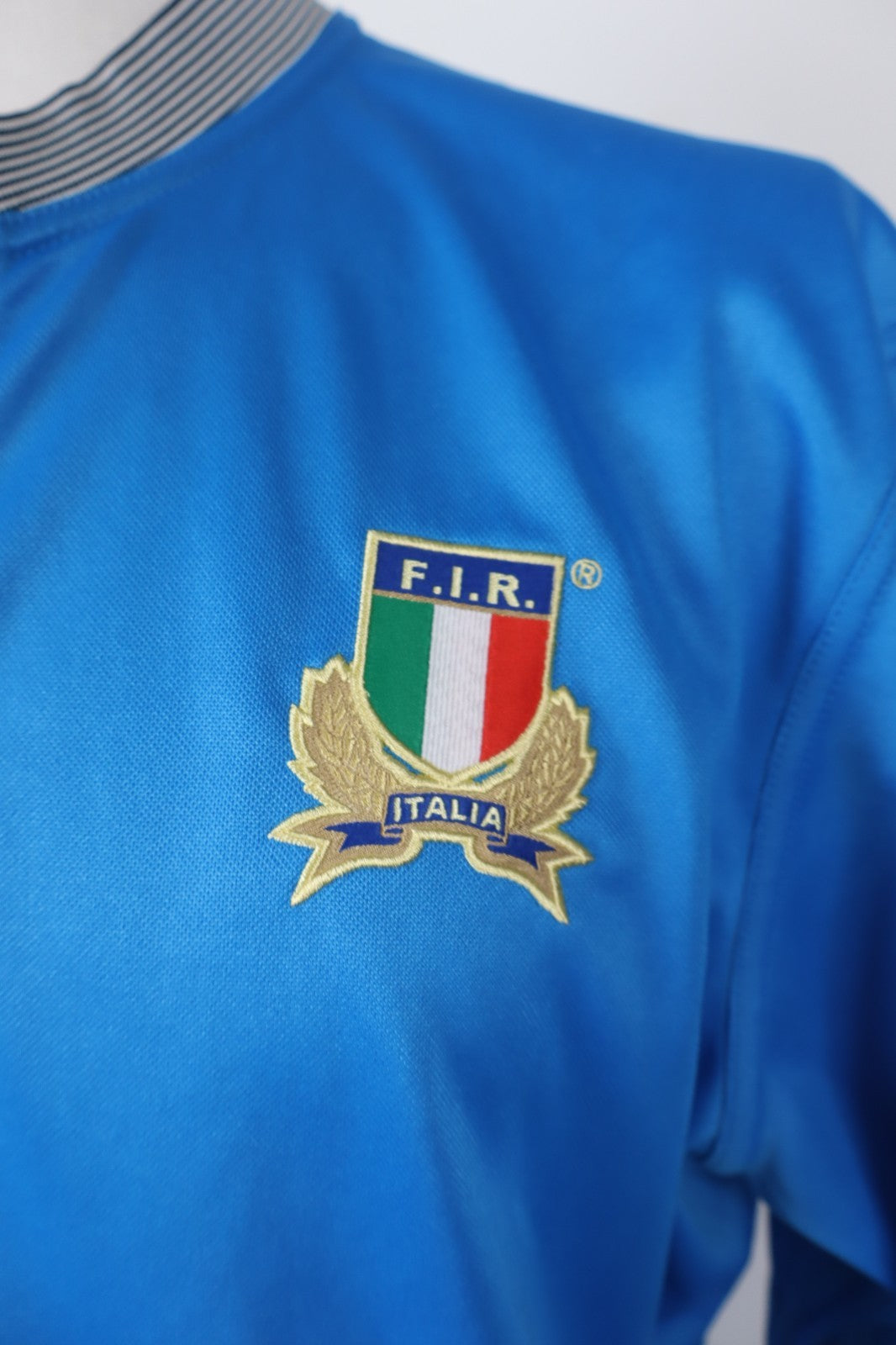 ADIDAS ITALIA RUGBY MAGLIA UOMO Tg XL MAN VINTAGE SPORT JERSEY UOMO