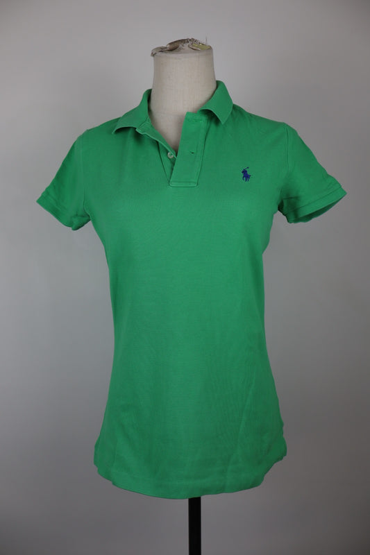RALPH LAUREN POLO DONNA MAGLIA COTONE TG S WOMAN SHIRT CASUAL VINTAGE SKINNY