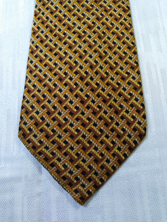 CERRUTI 1881 100% SILK TIE SETA CRAVATTA NECKTIE MADE IN FRANCE