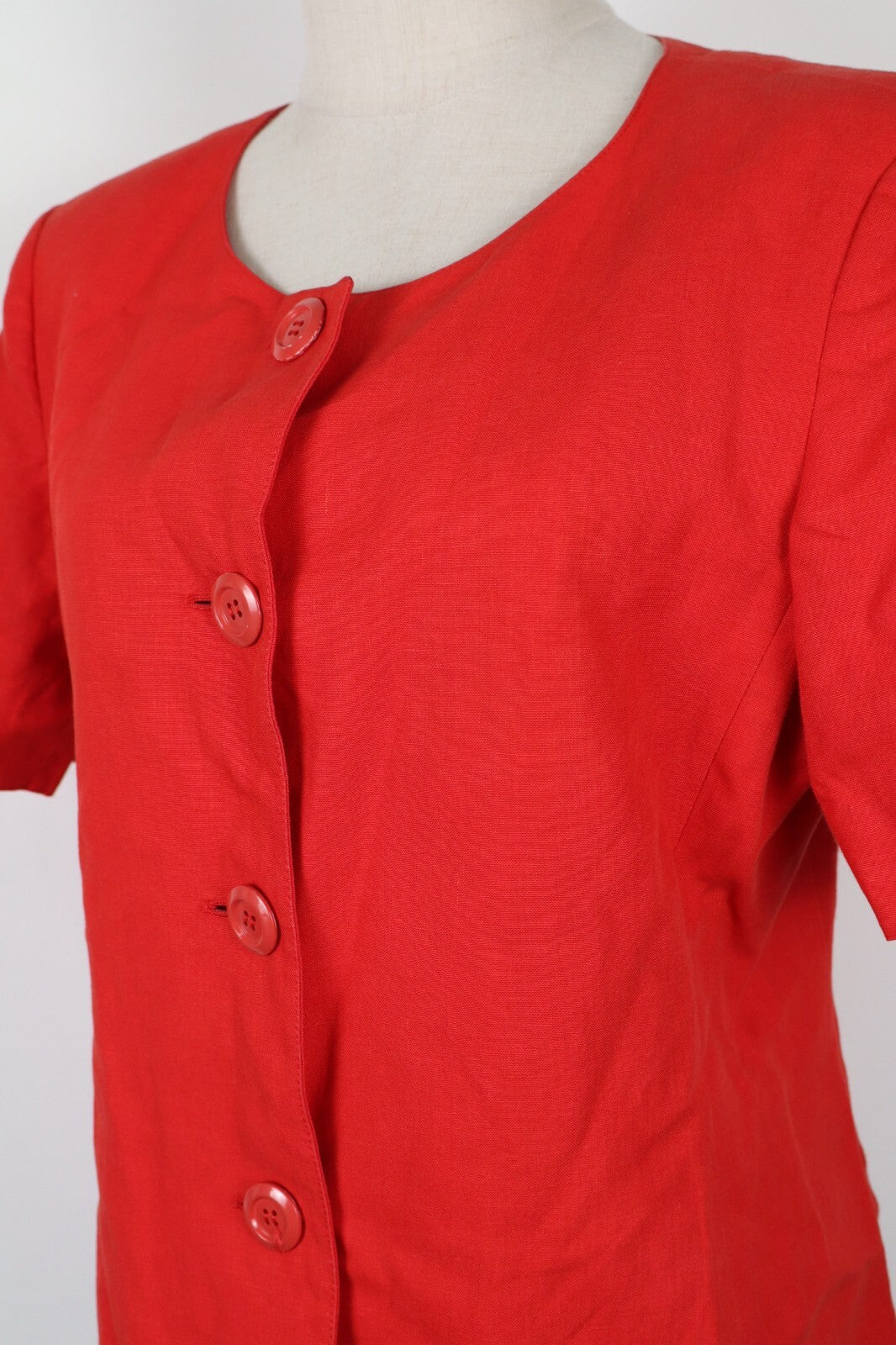 MARELLA BLAZER GIACCA DONNA Tg 44 WOMAN CASUAL VINTAGE JACKET LINO LINEN