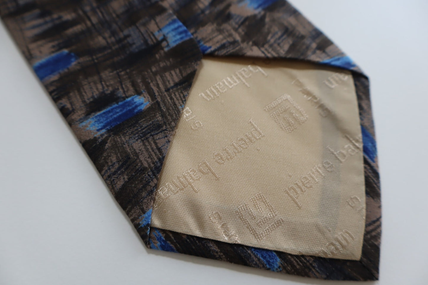 PIERRE BALMAIN 100% SILK TIE SETA CRAVATTA NECKTIE MADE IN ITALY CLASSIC