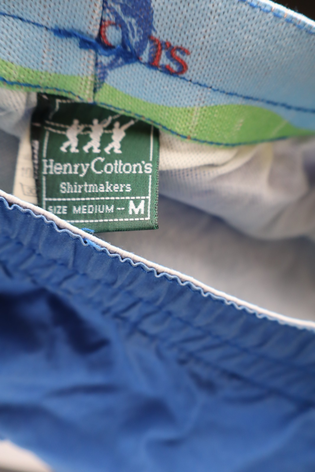 HENRY COTTON'S COSTUME PANTALONCINO MARE UOMO TG M MEN SWIMSUIT VINTAGE CASUAL