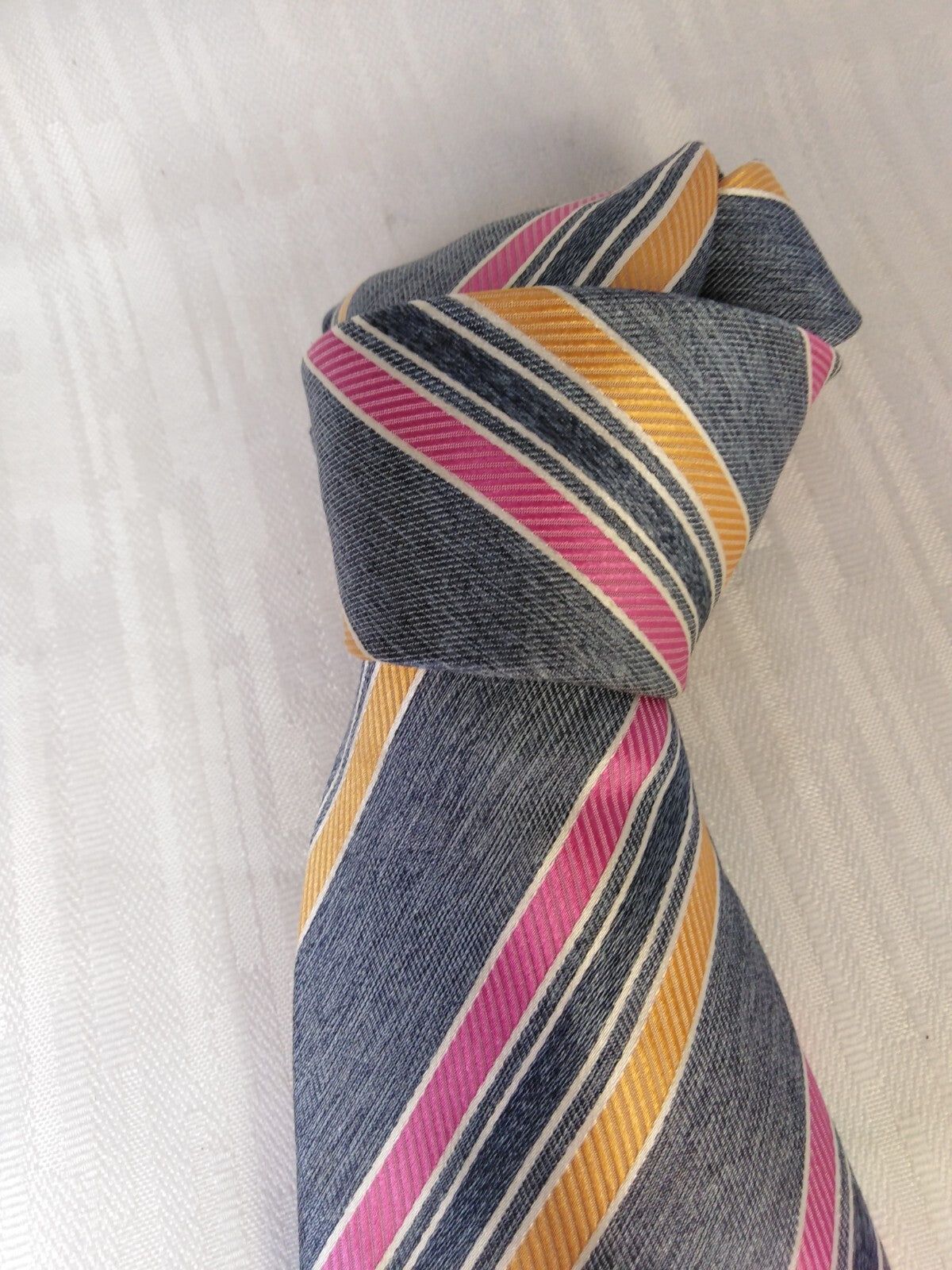 TINO COSMA 100% SETA SILK TIE CRAVATTA NECKTIE ITALY VINTAGE