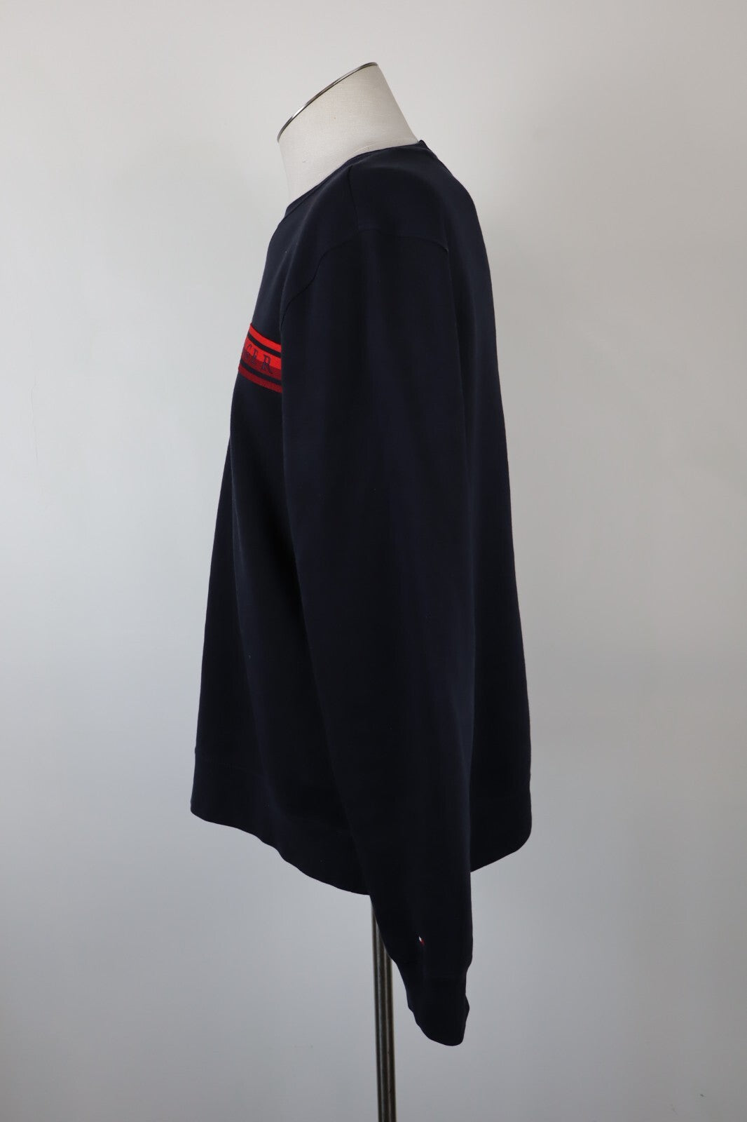 TOMMY HILFIGER FELPA UOMO Tg L MAN SPORT COTONE COTTON SWEATSHIRT VINTAGE