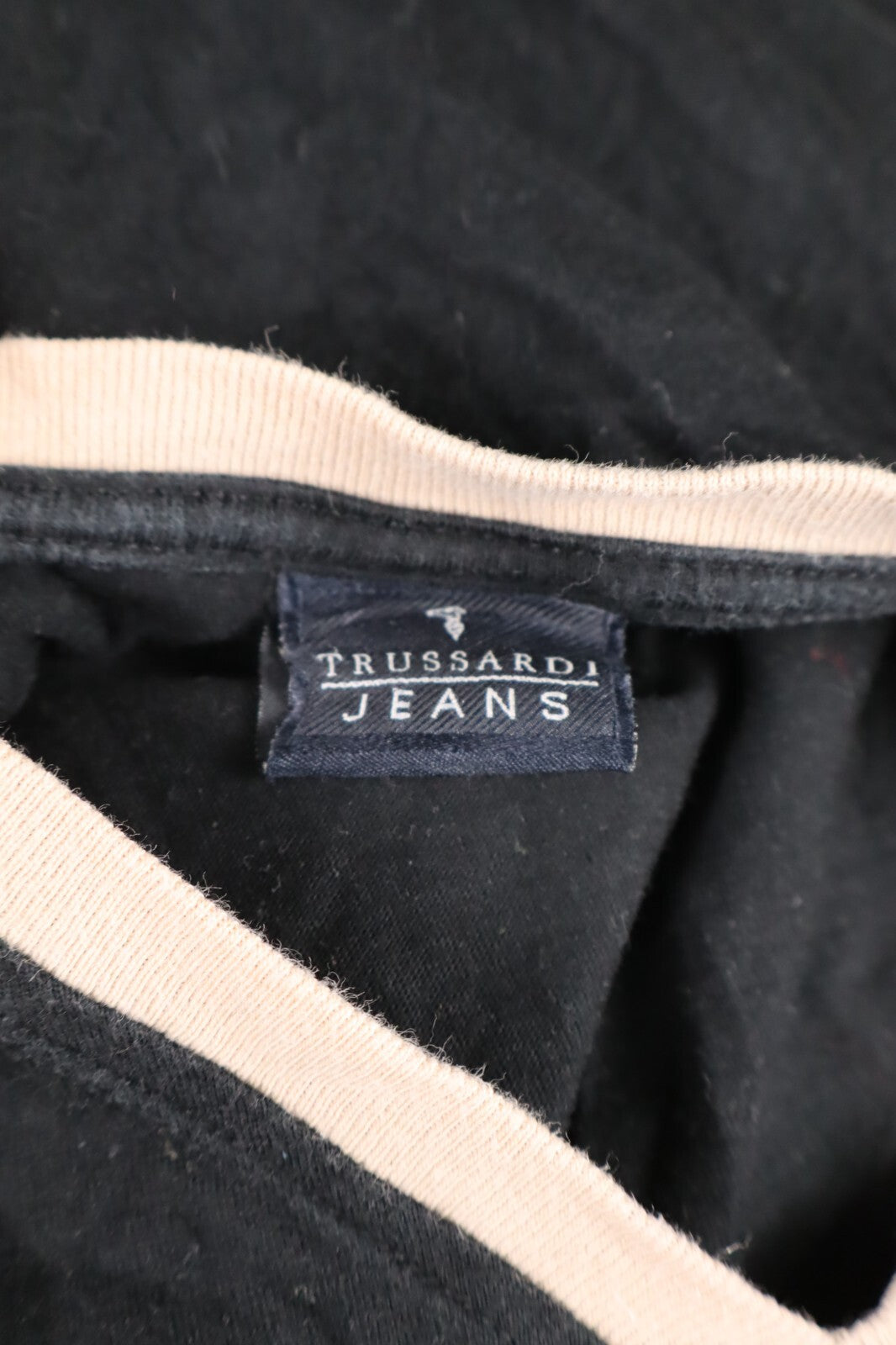 TRUSSARDI JEANS  MAGLIA UOMO TG. M MAN T-SHIRT CASUAL VINTAGE COTONE