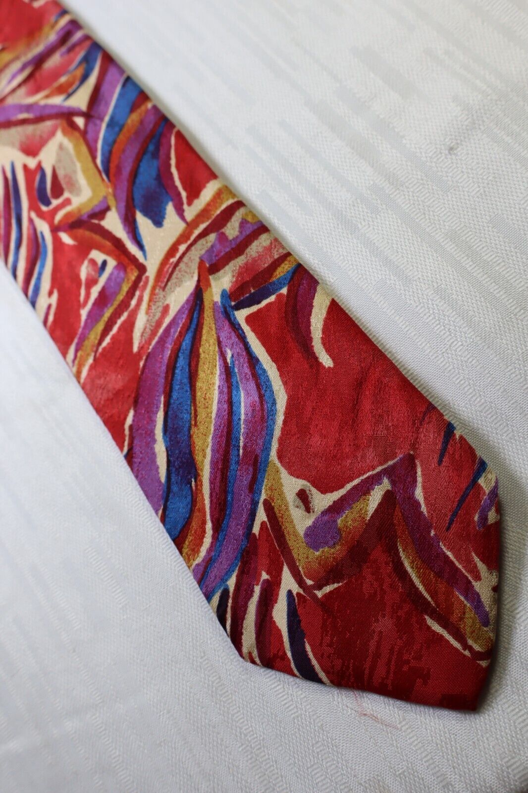 OLIVER by VALENTINO  SILK TIE SETA CRAVATTA NECKTIE MADE IN ITALY