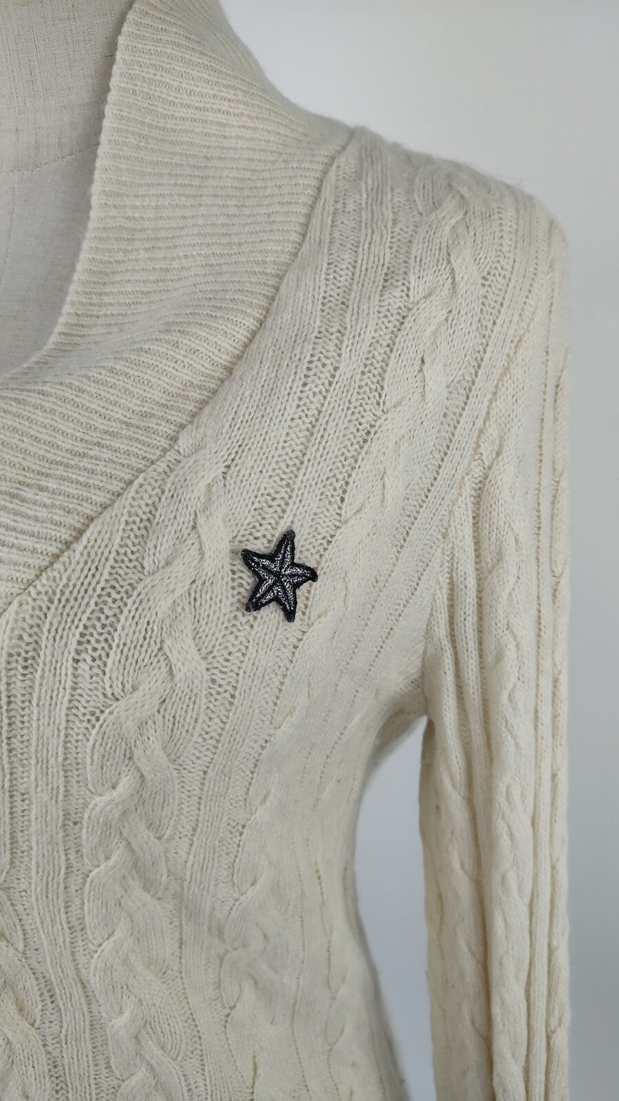 GANT MAGLIONE CARDIGAN LANA DONNA Tg  M WOMAN CASUAL SWEATER VINTAGE