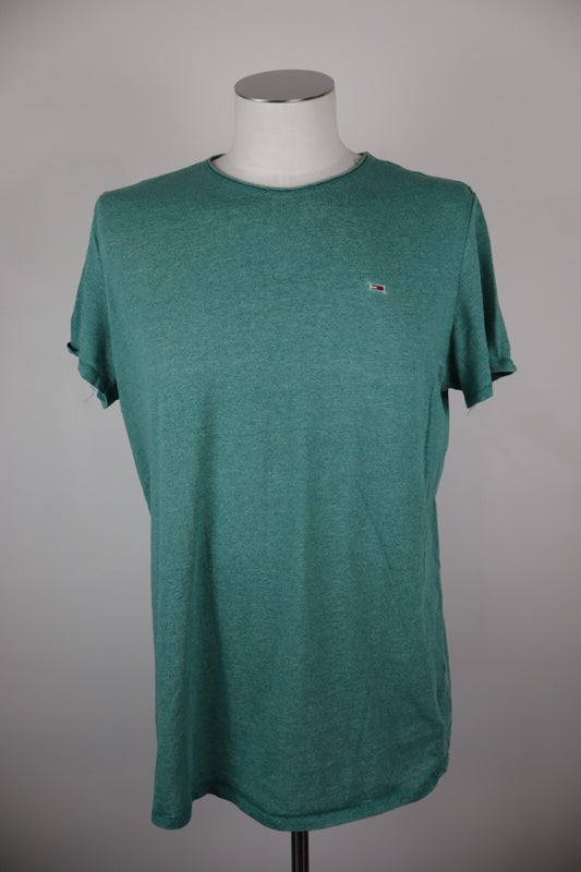 TOMMY HILFIGER JEANS MAGLIA UOMO TG XL MAN T-SHIRT CASUAL VINTAGE COTONE