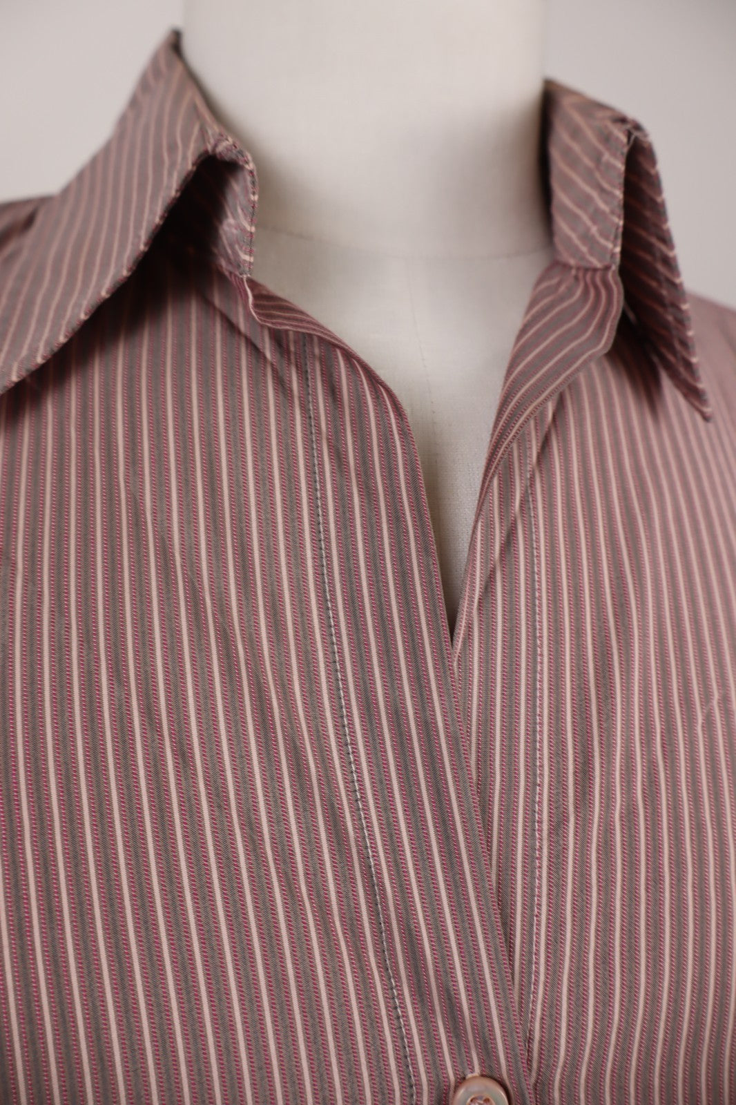 MARELLA CAMICIA MANICA LUNGA DONNA TG 46 WOMAN SHIRT CASUAL VINTAGE COTONE