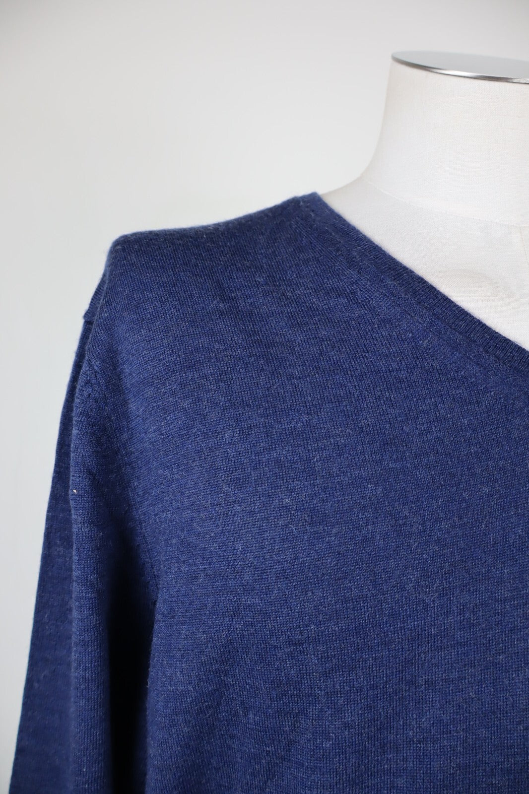CALVIN KLEIN MAGLIONE MAGLIA LANA MERINOS VINTAGE UOMO Tg 2XL MAN SWEATER CASUAL