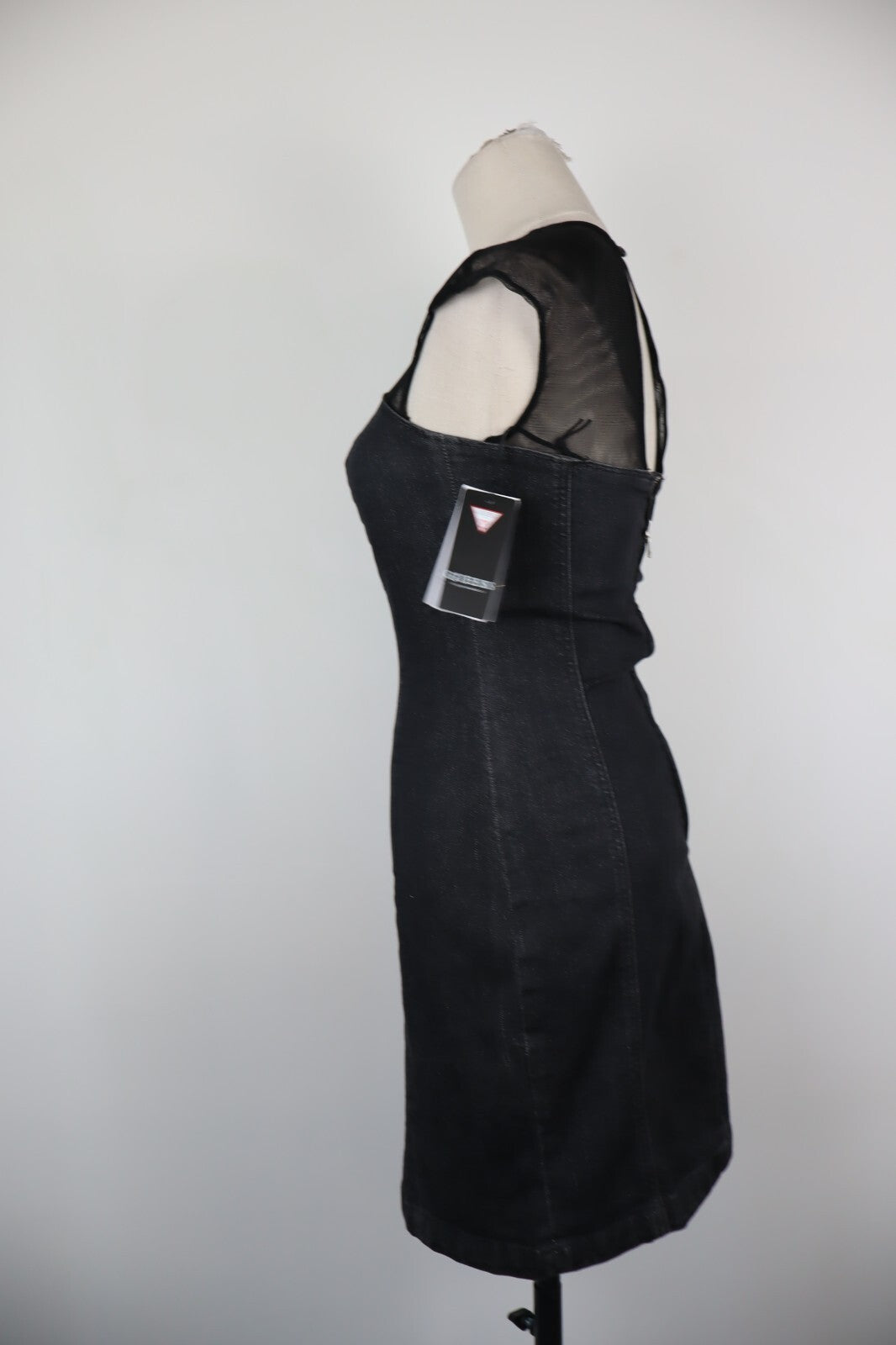 GUESS LOS ANGELES VESTITO ABITO DONNA TG. S WOMAN CASUAL VINTAGE DRESS CON TAG