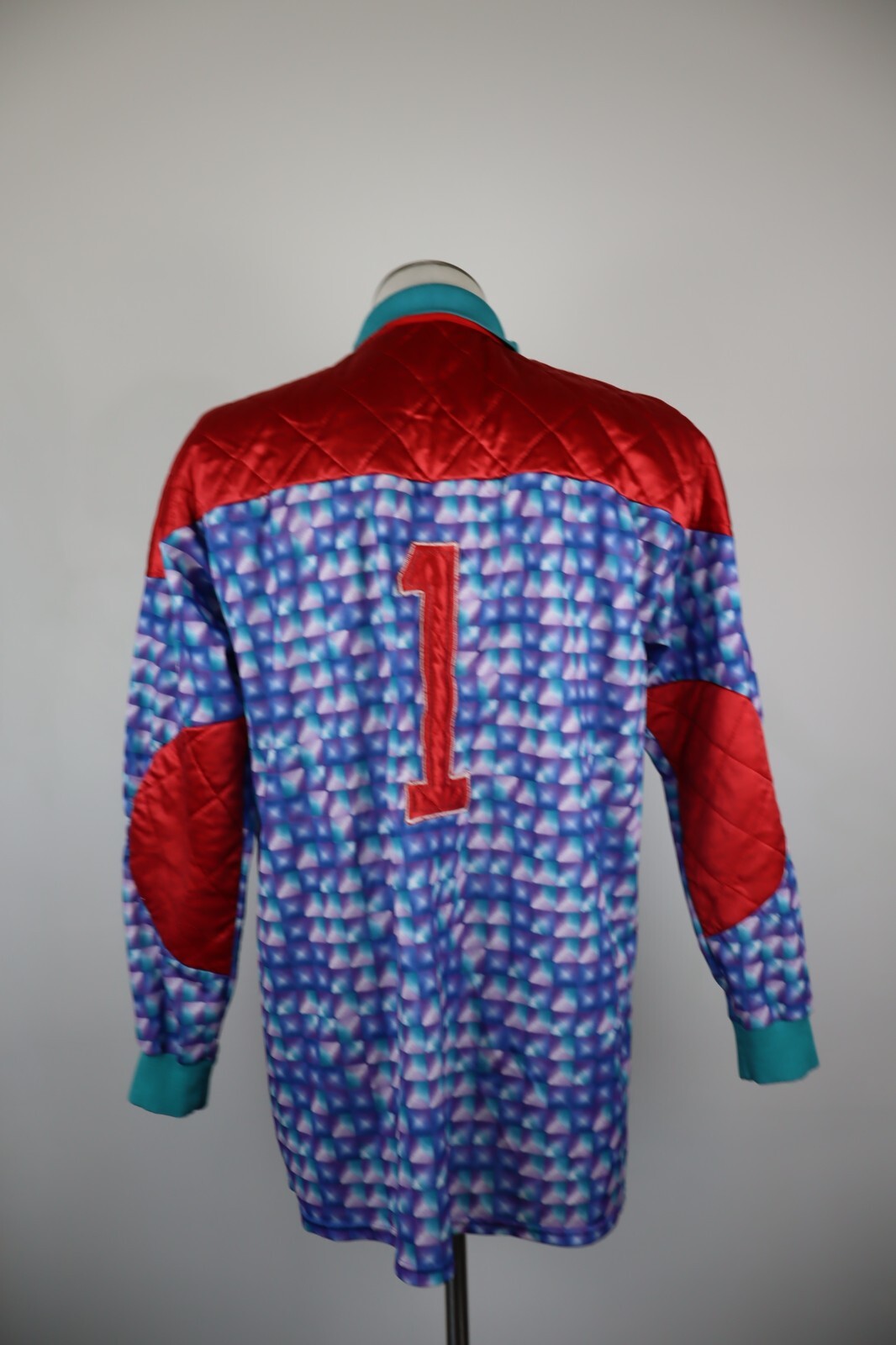 SPORT SERVICE MAGLIA PORTIERE N 1 CALCIO UOMO 6 SHIRT SOCCER JERSEY PROTEZIONI