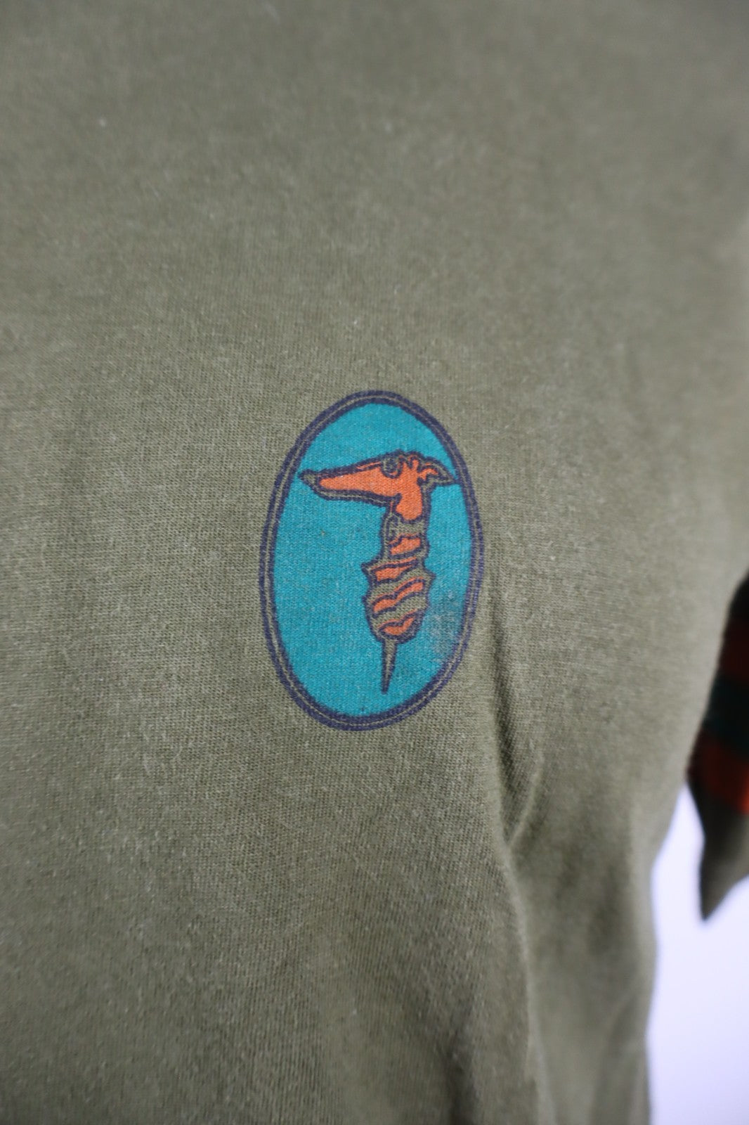 TRUSSARDI  ACTION MAGLIA UOMO COTONE TG M MAN COTTON T-SHIRT CASUAL VINTAGE LOGO