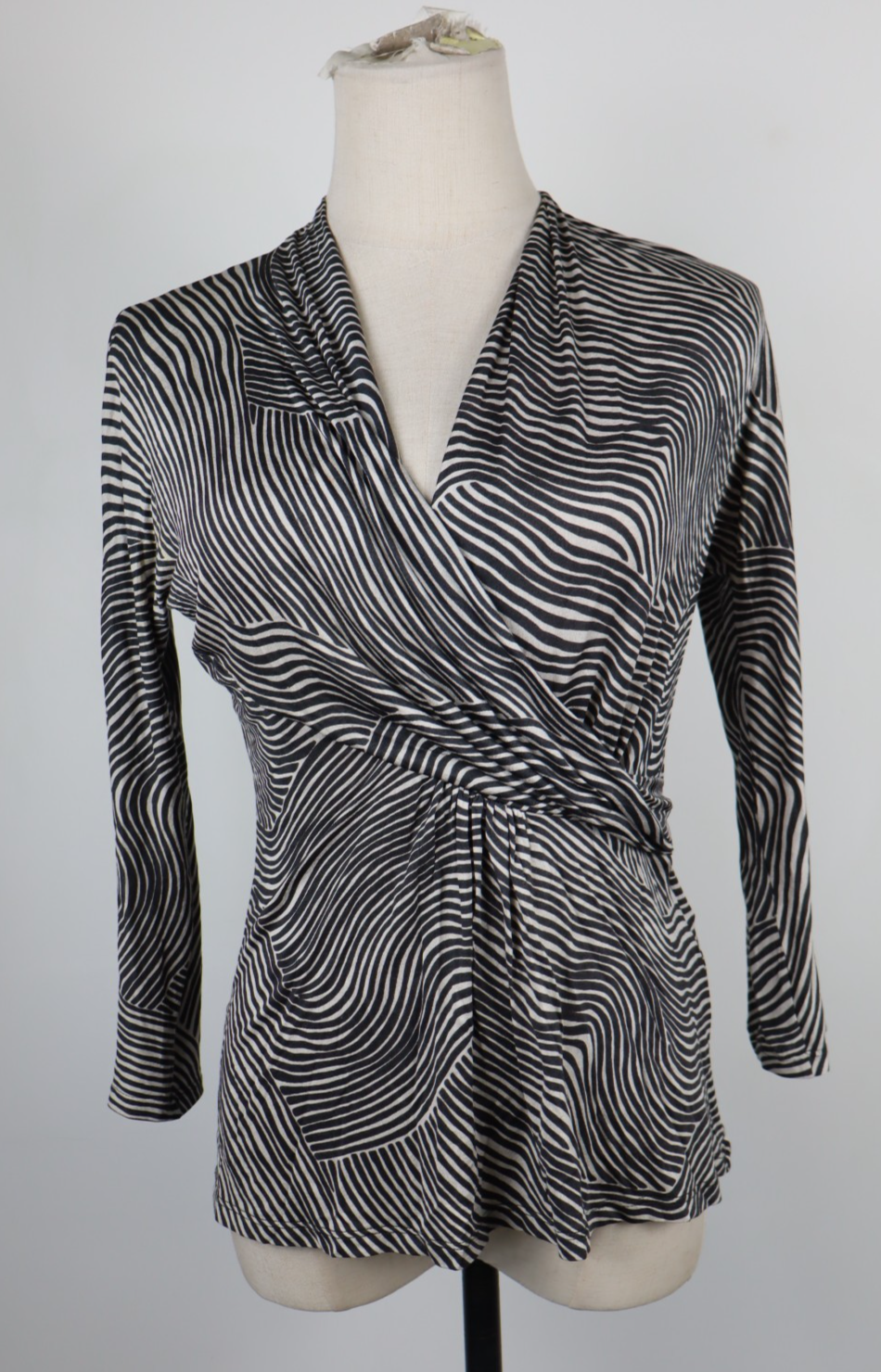 MAX MARA MAGLIA DONNA TG. S WOMAN CASUAL VINTAGE SHIRT SCIALLATO SLIM FIT