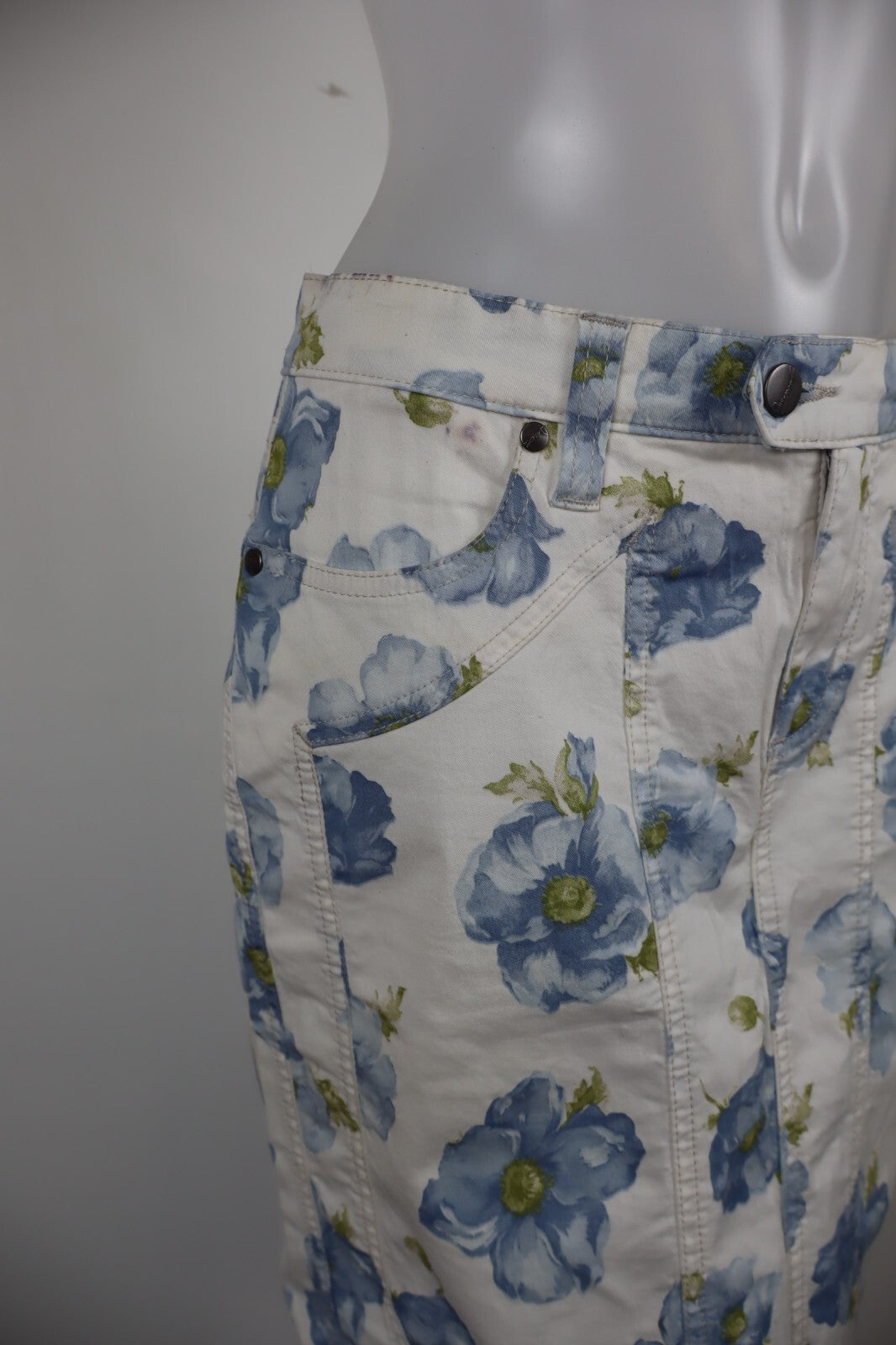 JECKERSON GONNA DONNA TG. 26 WOMAN VINTAGE SKIRT CASUAL COTONE