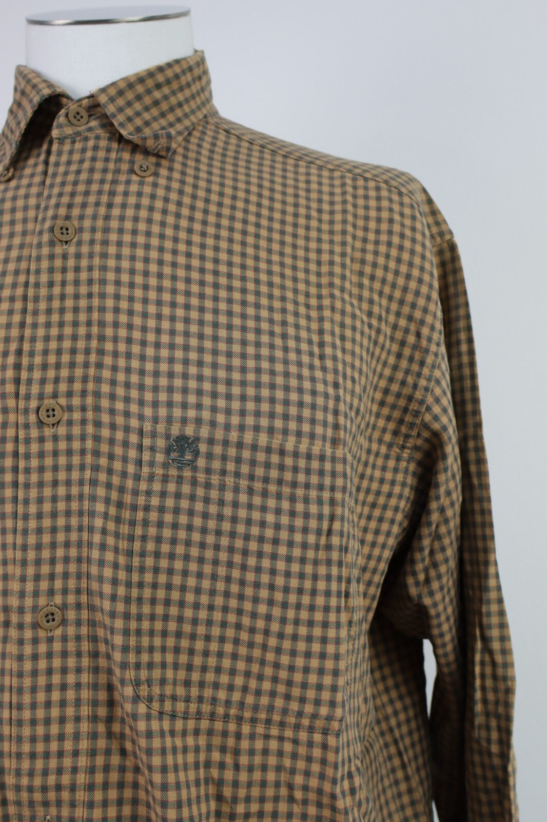 TIMBERLAND CAMICIA UOMO TG. XL MAN CASUAL VINTAGE SHIRT COTONE COTTON