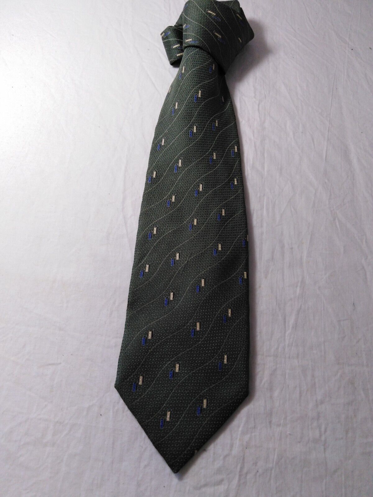 COPPOLA OTTAVIANO  SILK TIE SETA CRAVATTA SELF TIPPED NECKTIE MADE IN ITALY