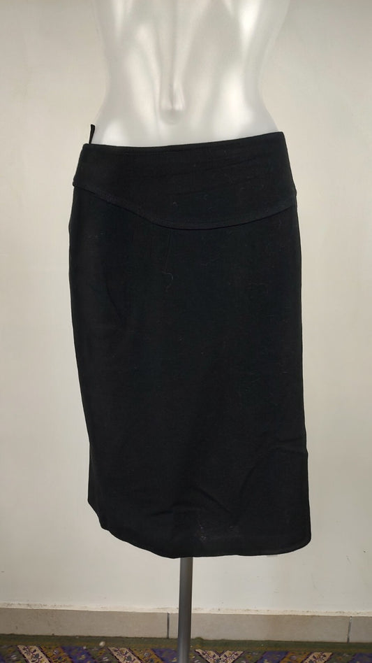 LUISA SPAGNOLI GONNA DONNA LANA WOMAN WOOL SKIRT Tg. 48 CASUAL VINTAGE