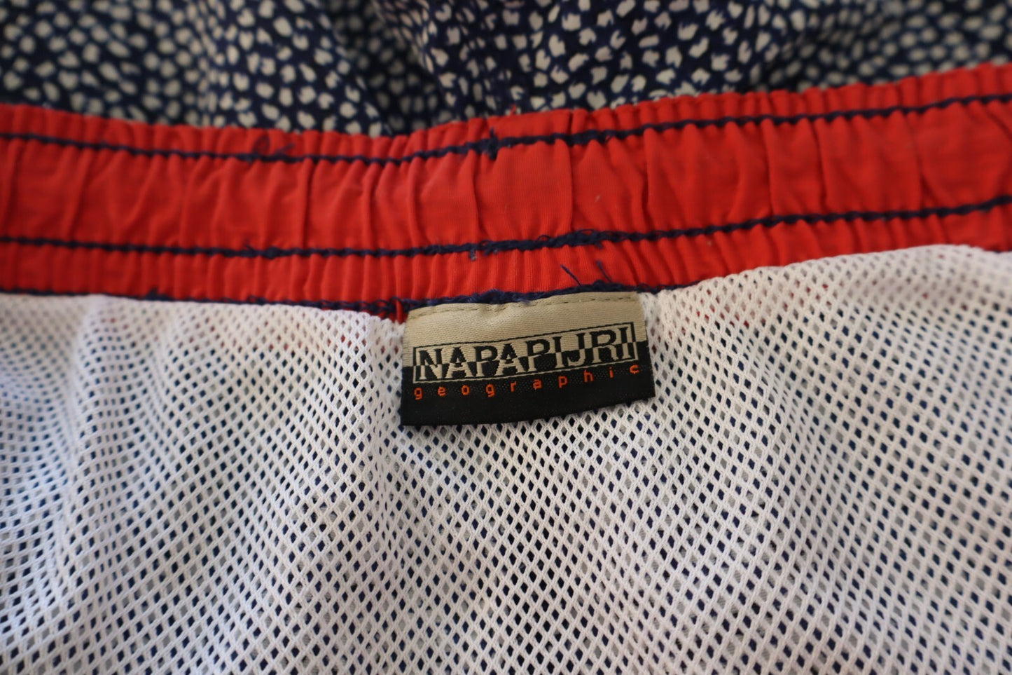 NAPAPIJRI COSTUME PANTALONCINO MARE UOMO TG L MEN SWIMSUIT VINTAGE CASUAL