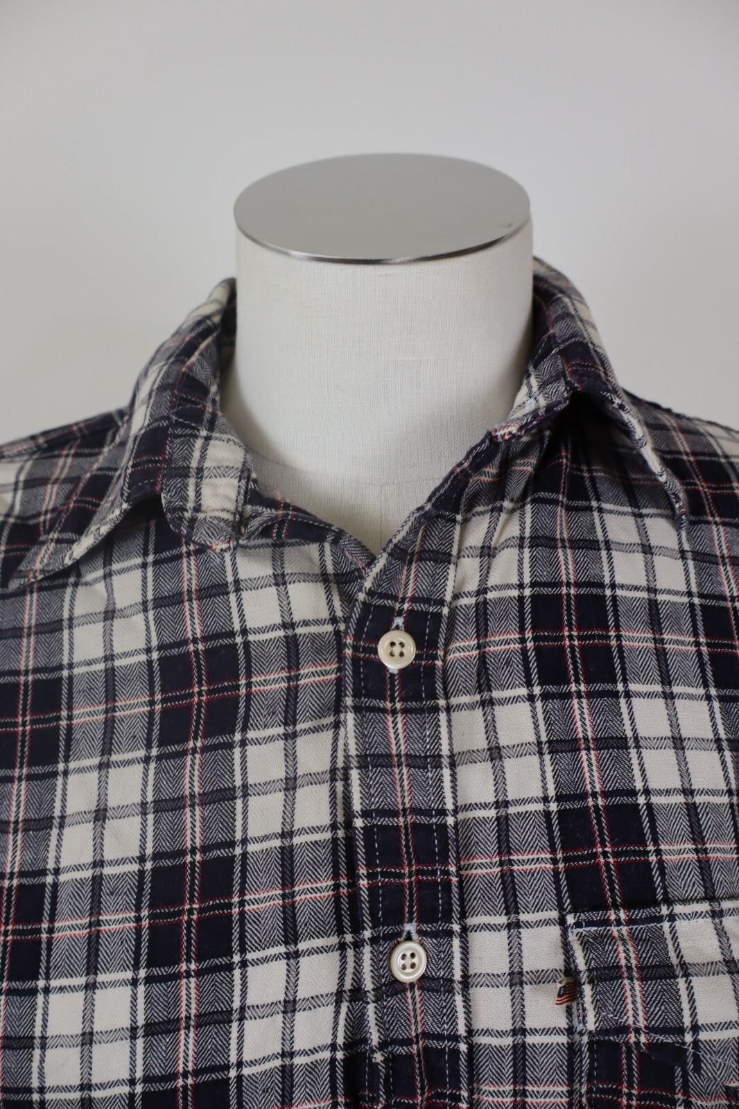 RALPH LAUREN CAMICIA UOMO TG. M MAN CASUAL VINTAGE SHIRT COTONE COTTON