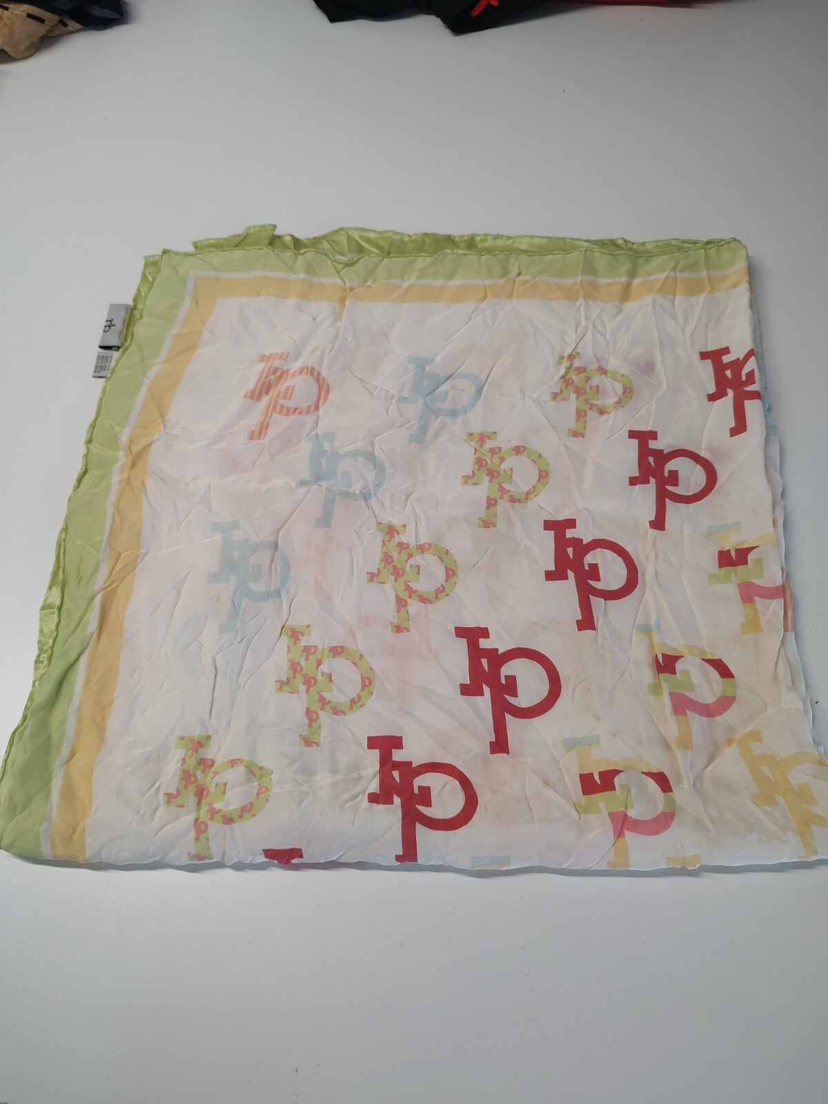 ROCCOBAROCCO FOULARD 100% SILK SETA SCARVES SCARF SQUARE MADE ITALY
