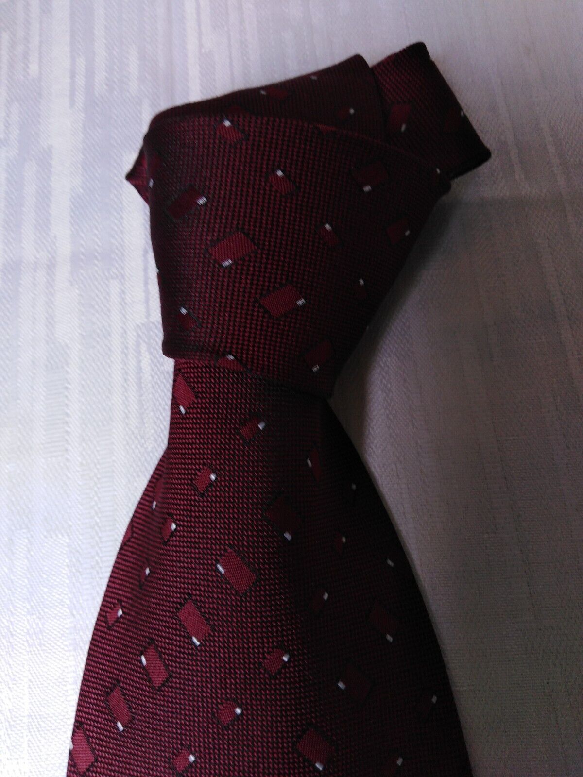 ANDREA CONTE NAPOLI 100% SILK TIE SETA CRAVATTA NECKTIE MADE IN ITALY