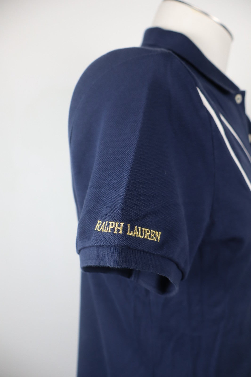 RALPH LAUREN POLO MAGLIA UOMO COTONE XL MAN T- SHIRT CASUAL VINTAGE BIG LOGO