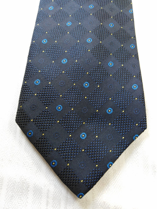 UNGARO 100% SILK TIE SETA CRAVATTA NECKTIE MADE IN ITALY CLASSIC