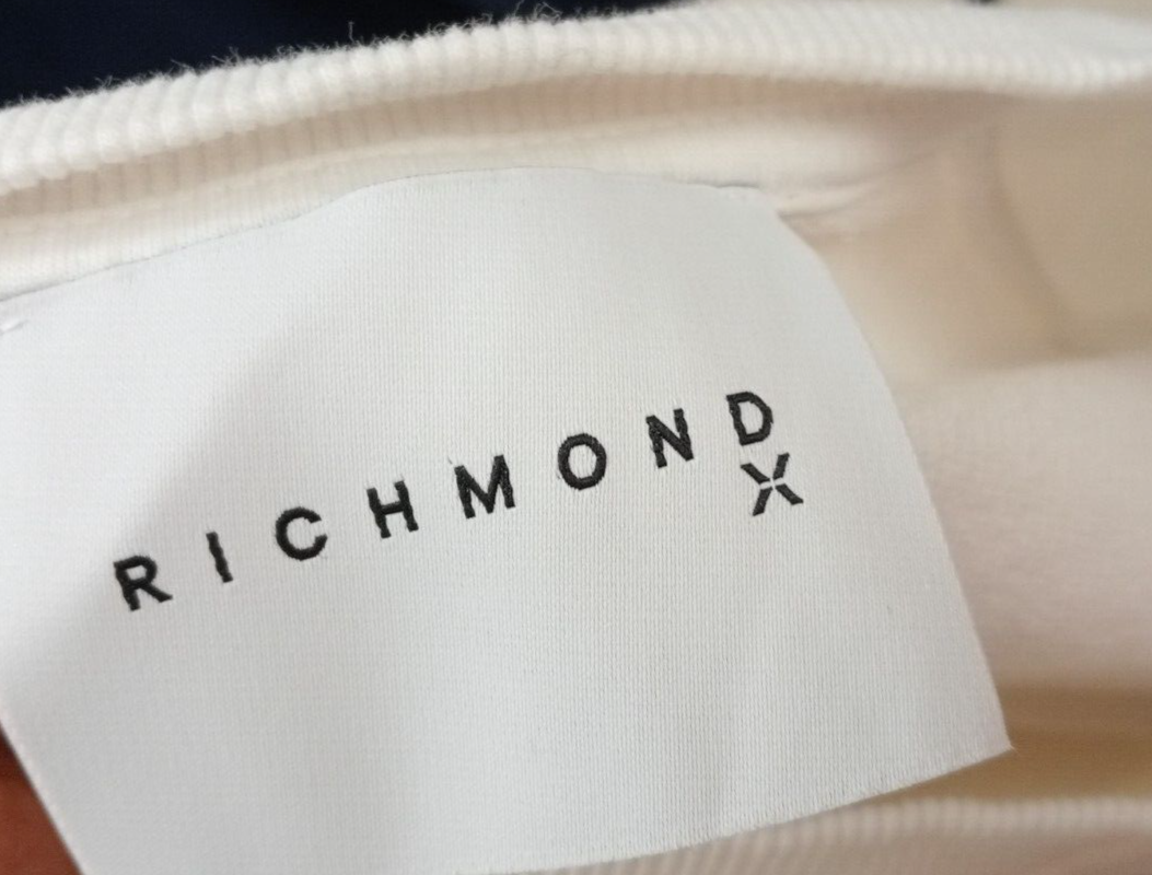 RICHMOND FELPA UOMO Tg S SPORT MAN SWEATSHIRT COTONE CASUAL VINTAGE