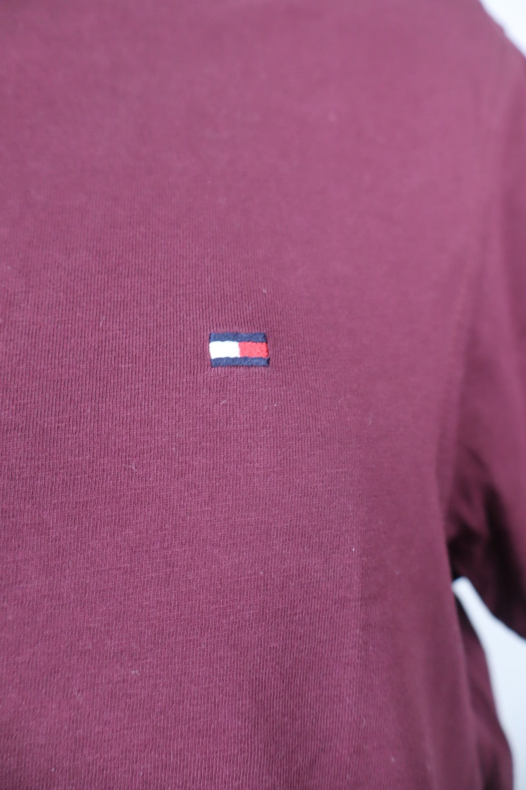TOMMY HILFIGER MAGLIA UOMO TG L MAN T-SHIRT CASUAL VINTAGE COTONE COTTON LOGO